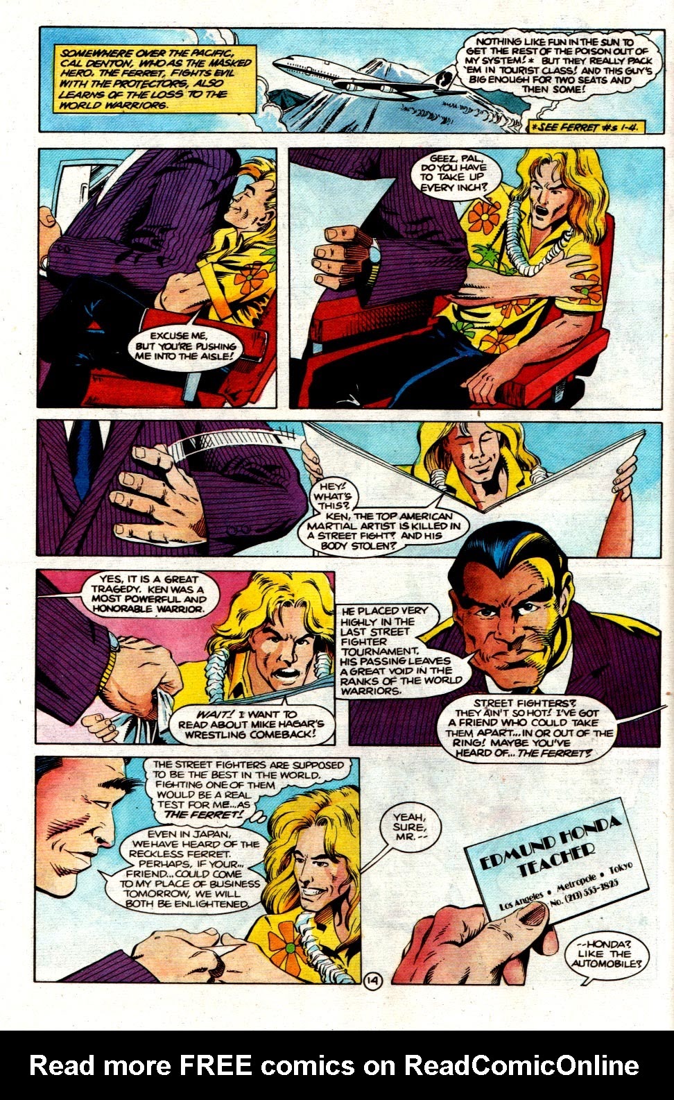 Read online Street Fighter (1994) comic -  Issue #3 - 14