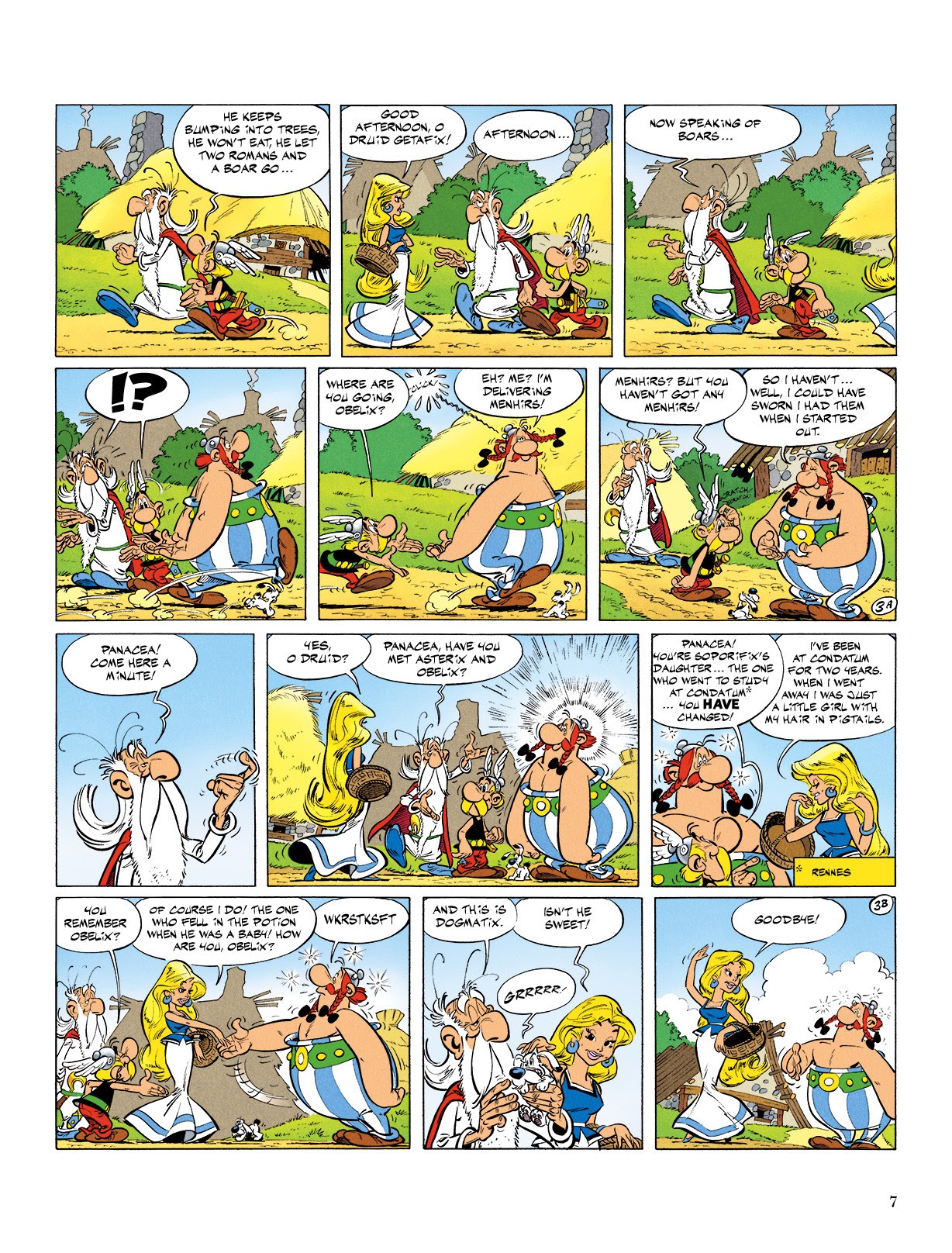 Read online Asterix comic -  Issue #10 - 8