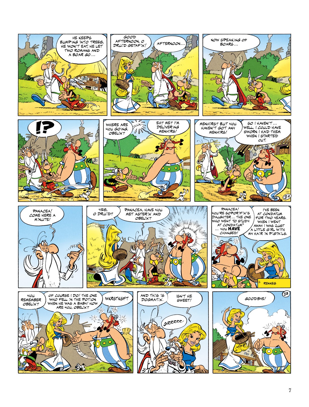 Read online Asterix comic -  Issue #10 - 8