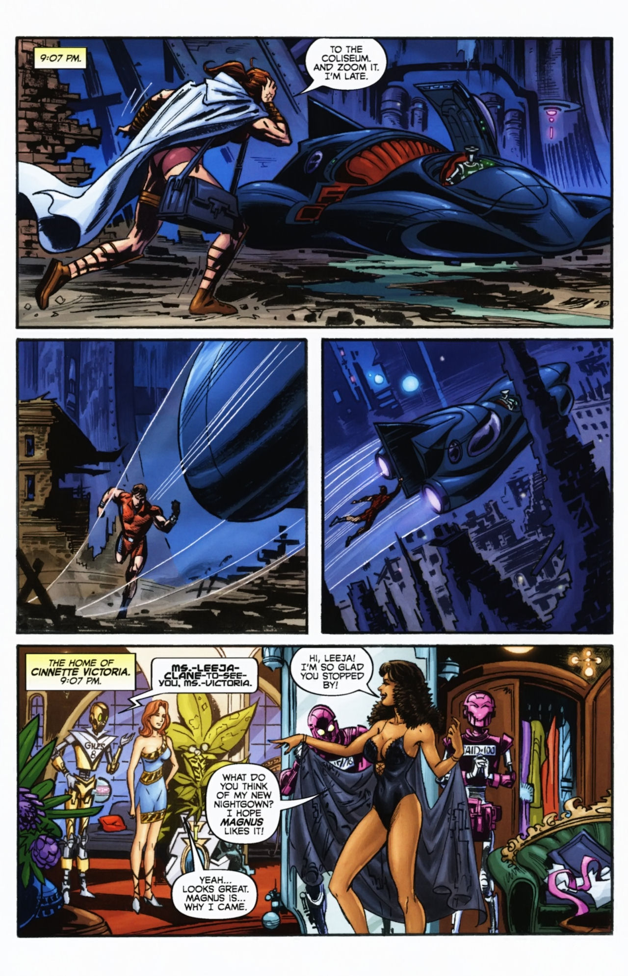 Read online Magnus, Robot Fighter (2010) comic -  Issue #3 - 19