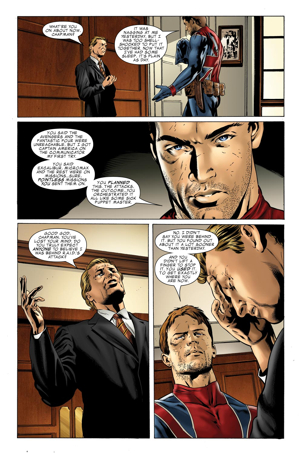 Read online Union Jack (2006) comic -  Issue #4 - 20