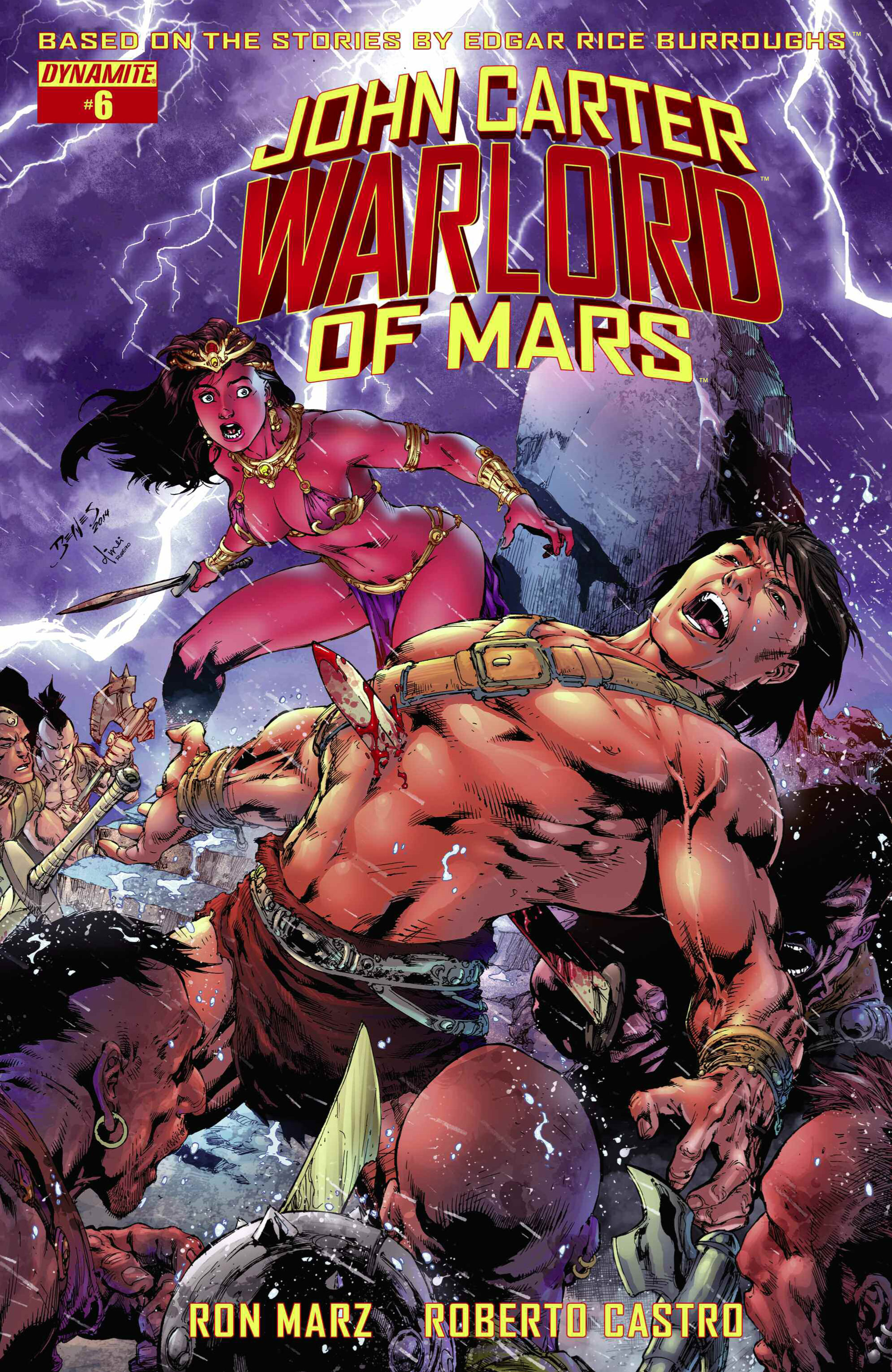 Read online John Carter, Warlord of Mars (2014) comic -  Issue #6 - 1