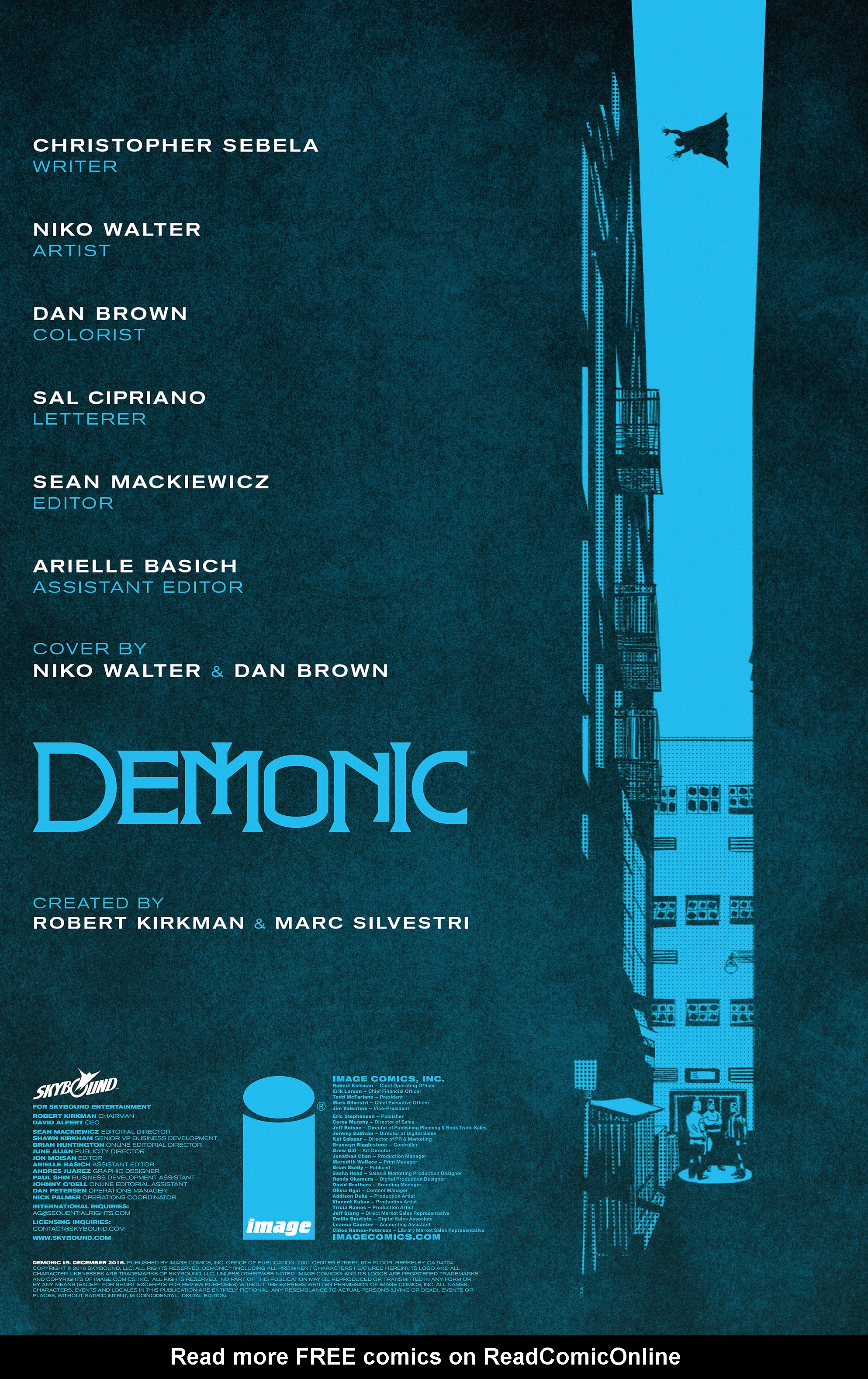Read online Demonic comic -  Issue #5 - 2