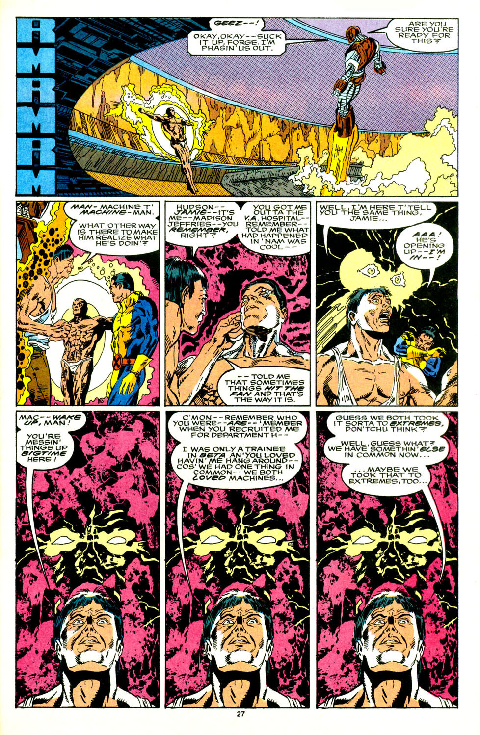 Read online Alpha Flight (1983) comic -  Issue #89 - 23