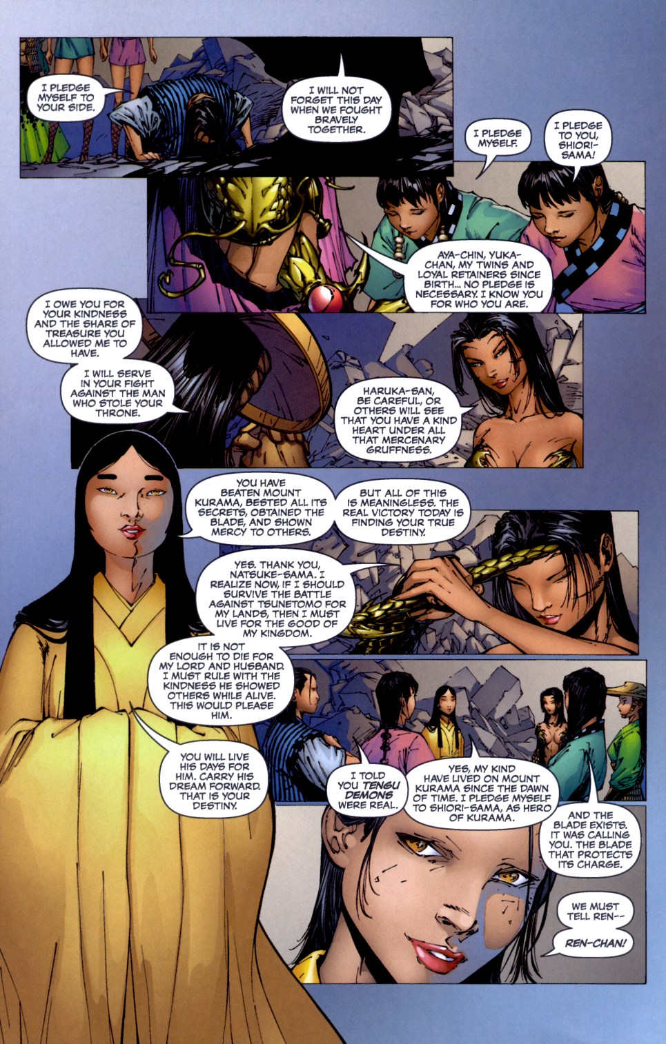 Read online Witchblade: Obakemono comic -  Issue # TPB - 50