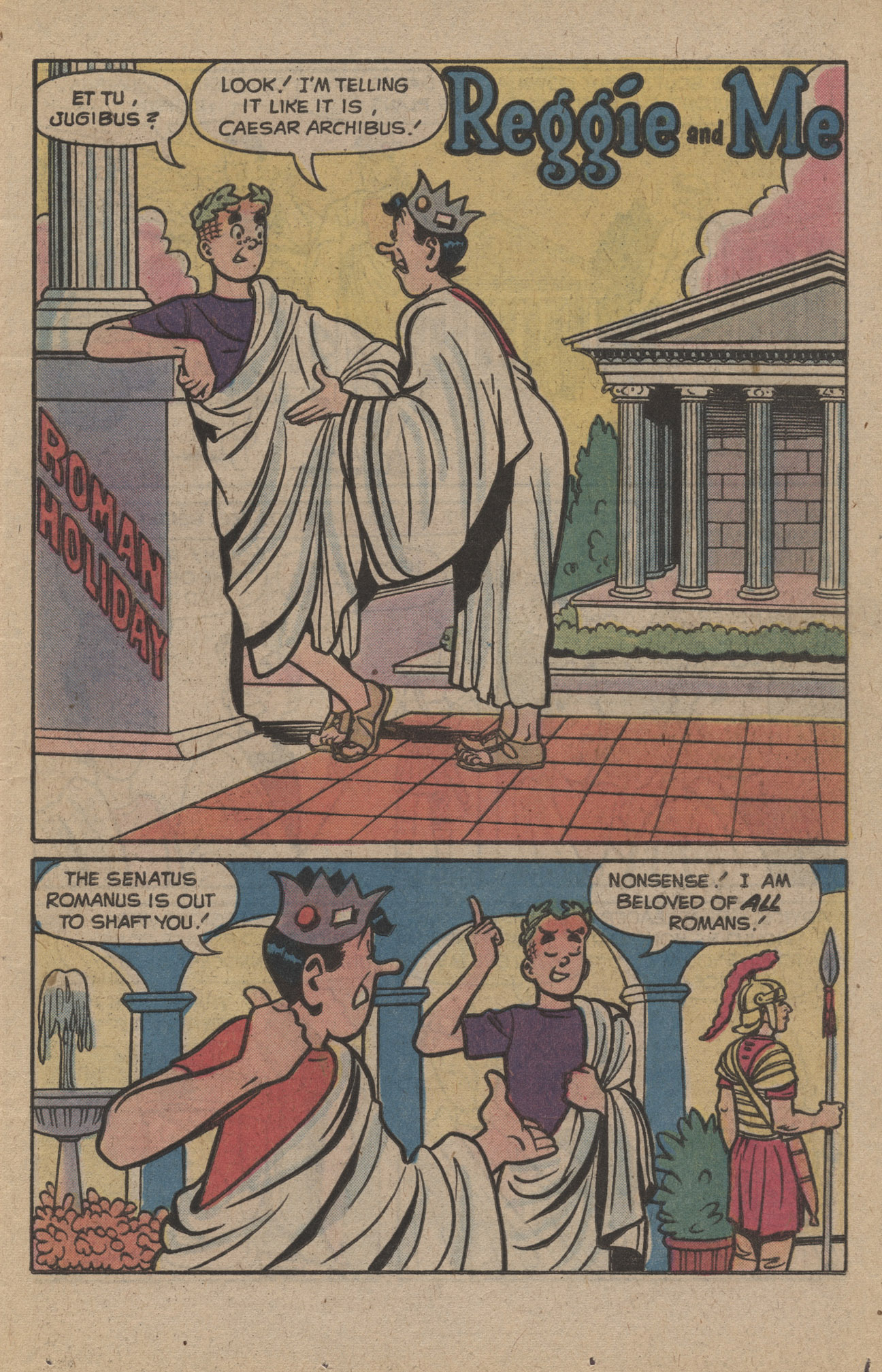 Read online Reggie and Me (1966) comic -  Issue #111 - 13