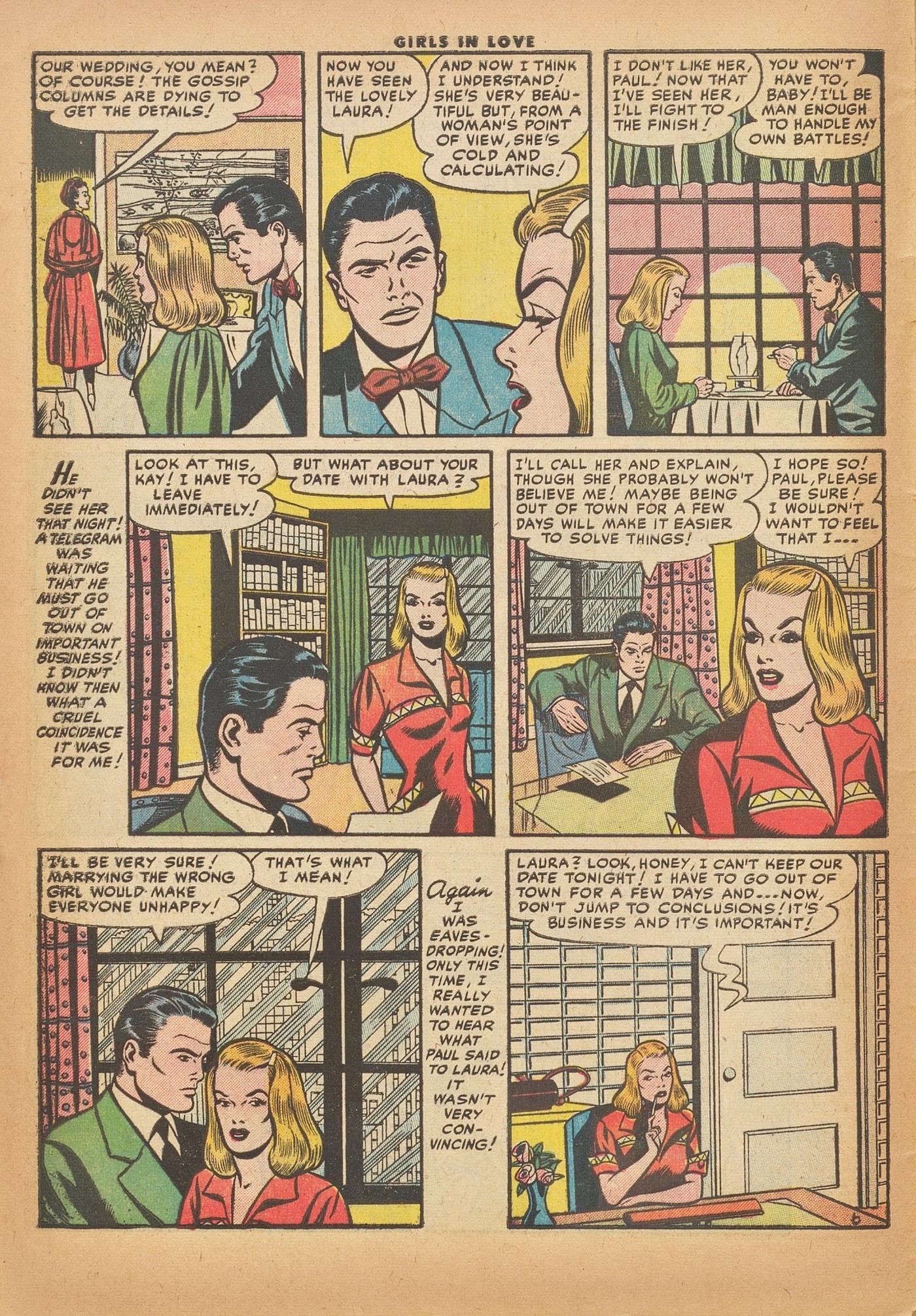 Read online Girls in Love (1955) comic -  Issue #49 - 8