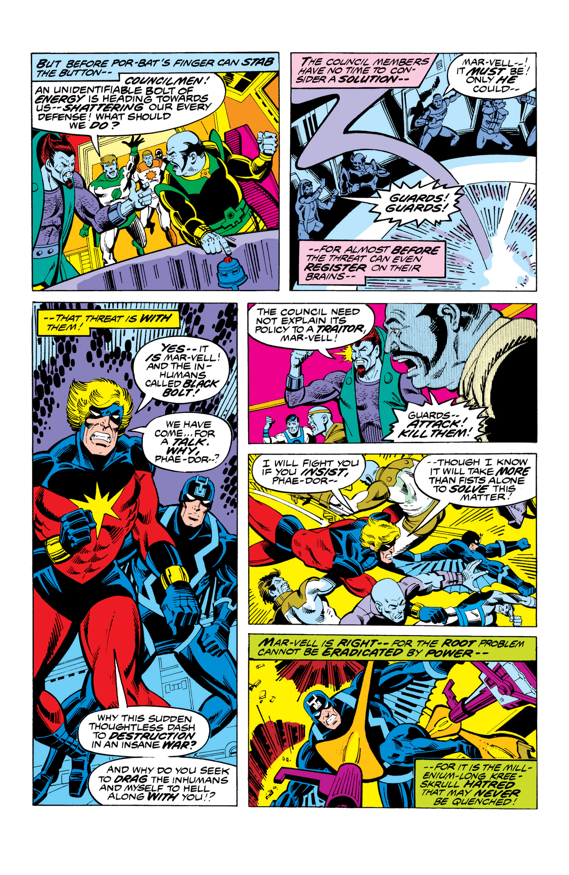 Read online Marvel Masterworks: The Inhumans comic -  Issue # TPB 2 (Part 3) - 38