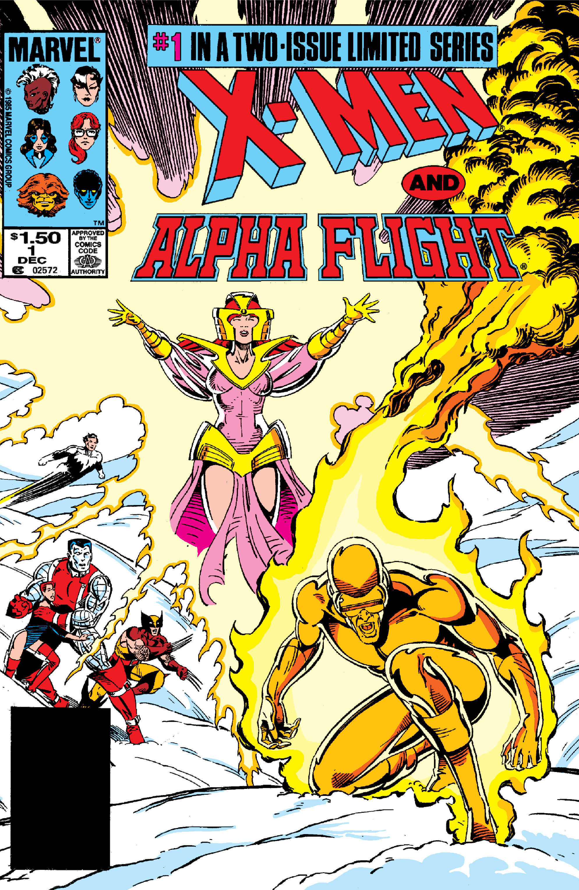Read online XMen/Alpha Flight comic Issue 1