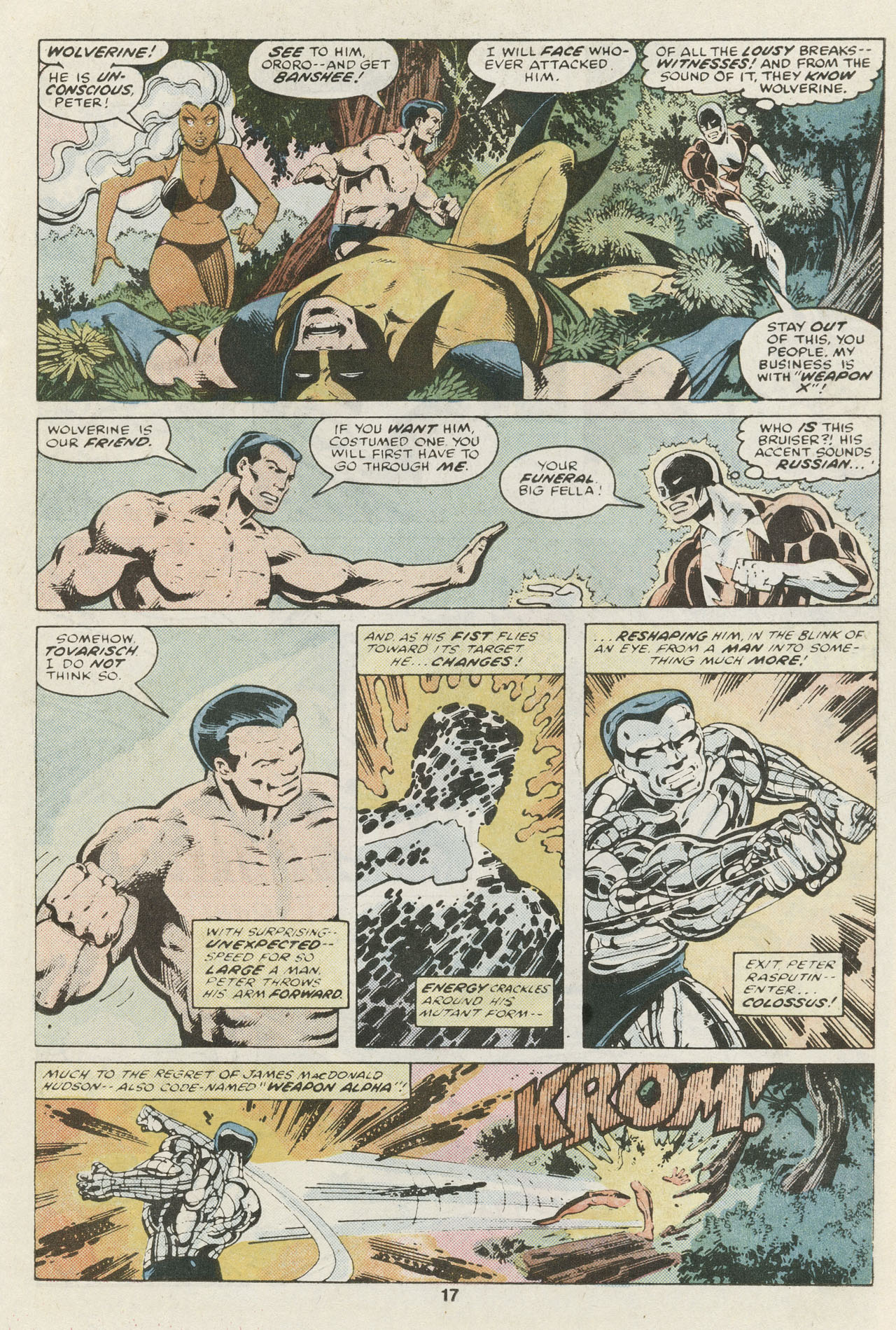 Read online Classic X-Men comic -  Issue #16 - 19