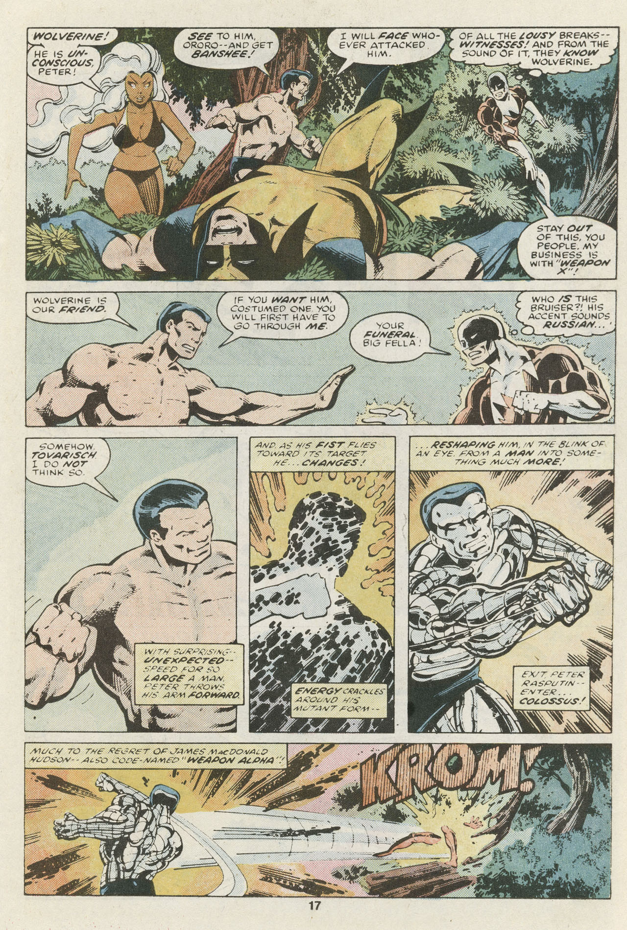 Read online Classic X-Men comic -  Issue #16 - 19