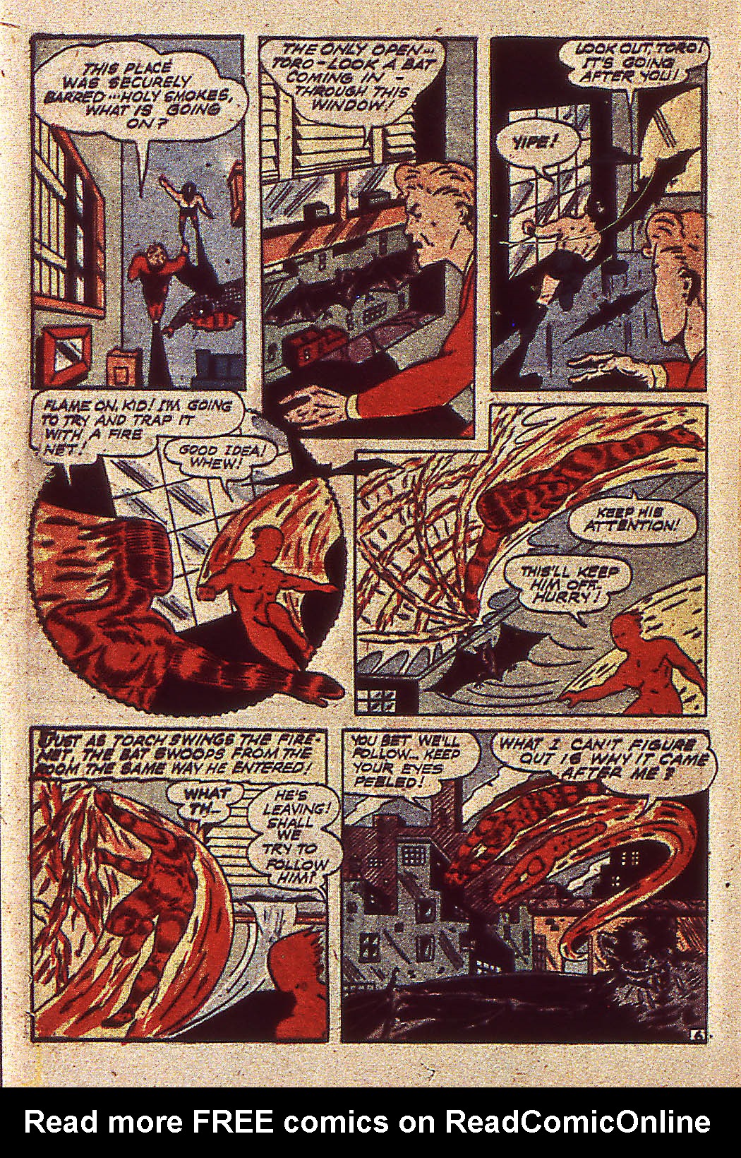 Read online The Human Torch (1940) comic -  Issue #14 - 20