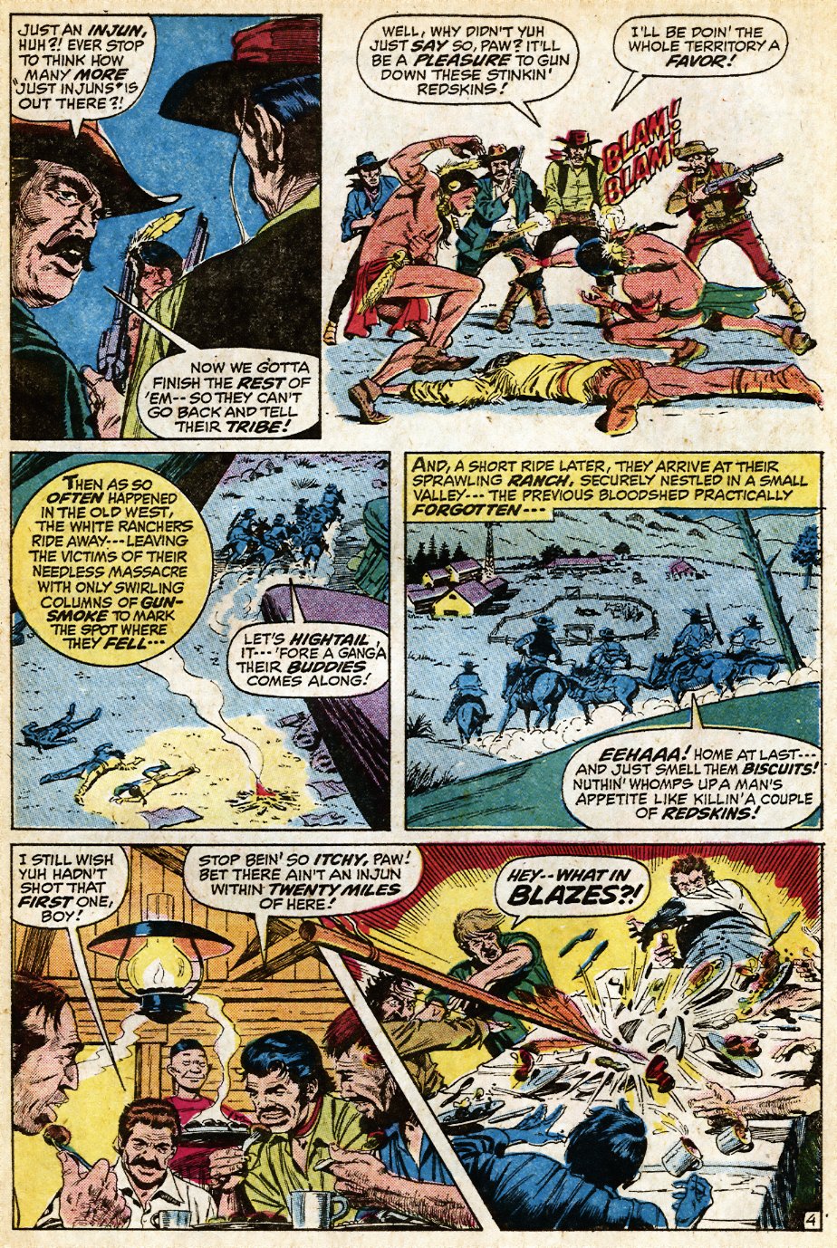 Read online Red Wolf (1972) comic -  Issue #1 - 5