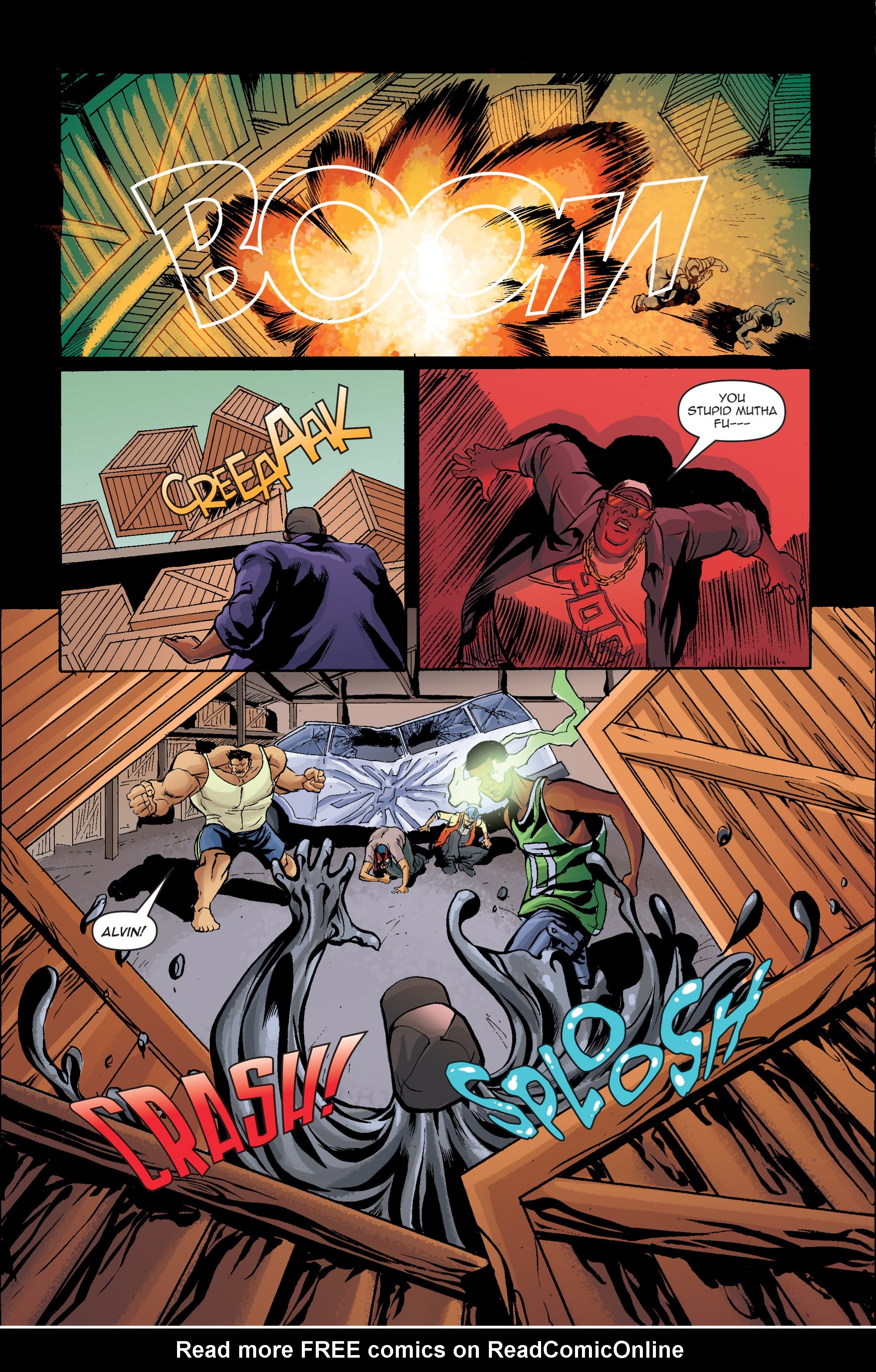 Read online The F1rst Hero comic -  Issue #4 - 15