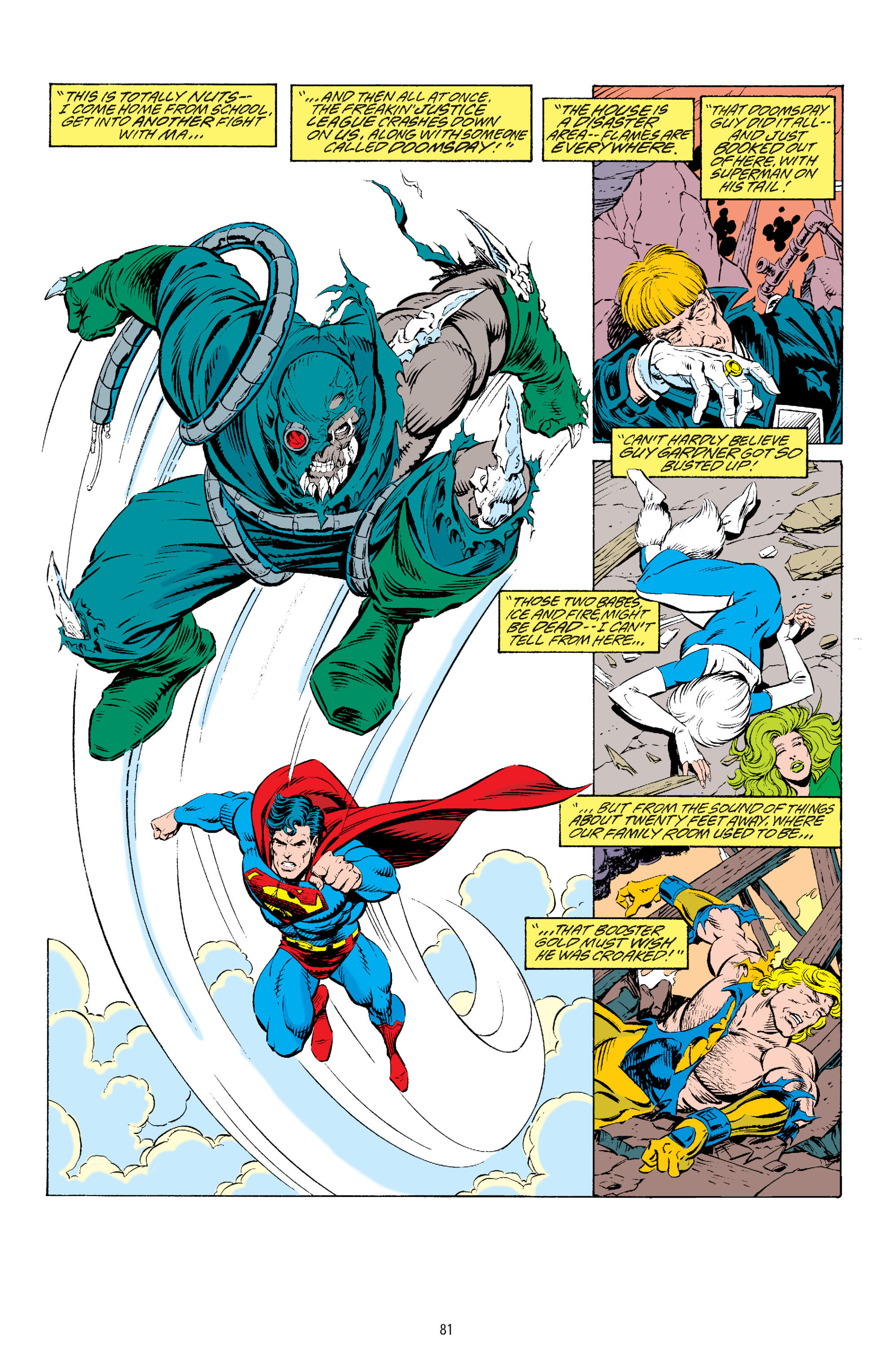 Read online Superman: The Death and Return of Superman Omnibus comic -  Issue # TPB (Part 1) - 74