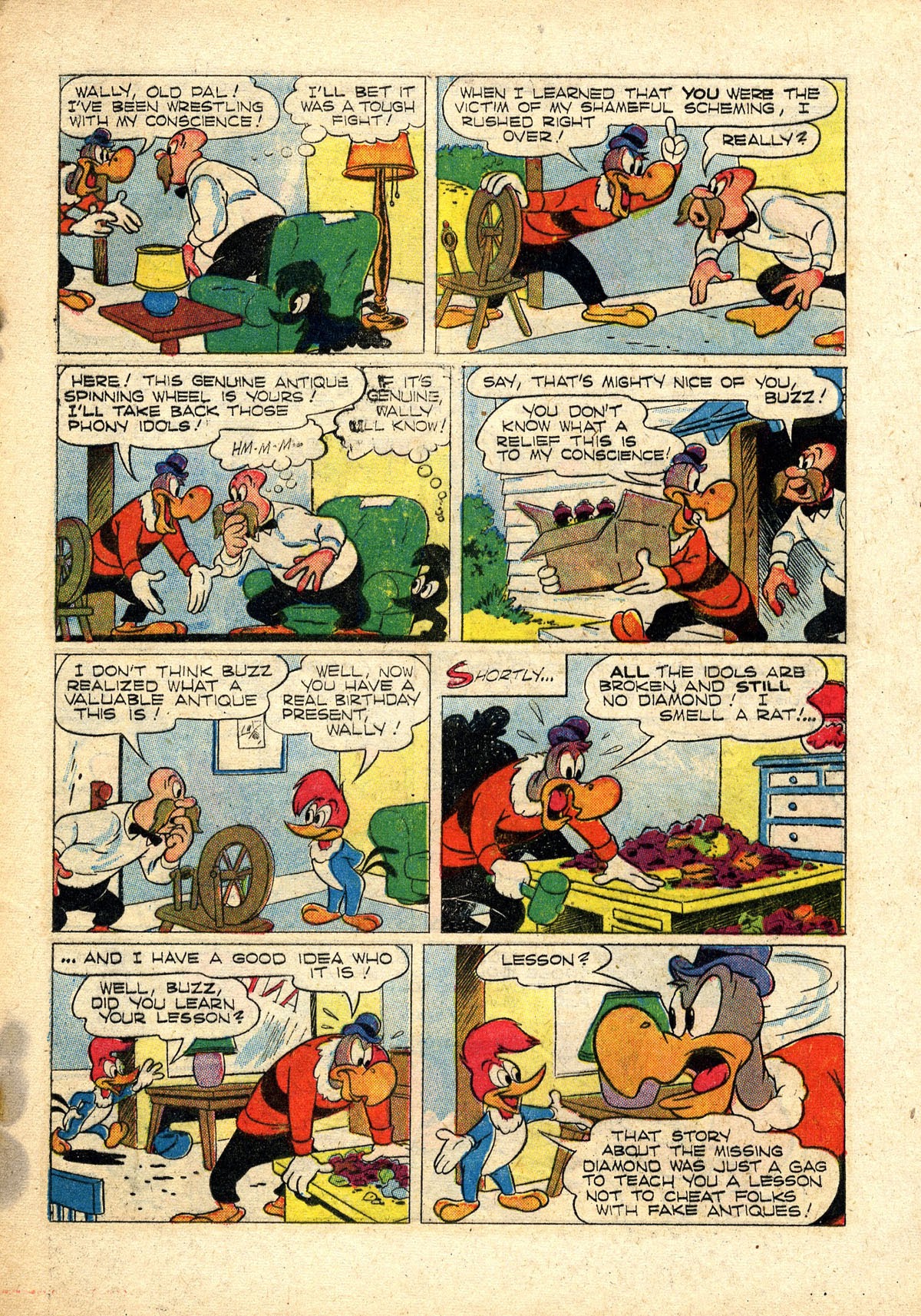 Read online Walter Lantz Woody Woodpecker (1952) comic -  Issue #22 - 25