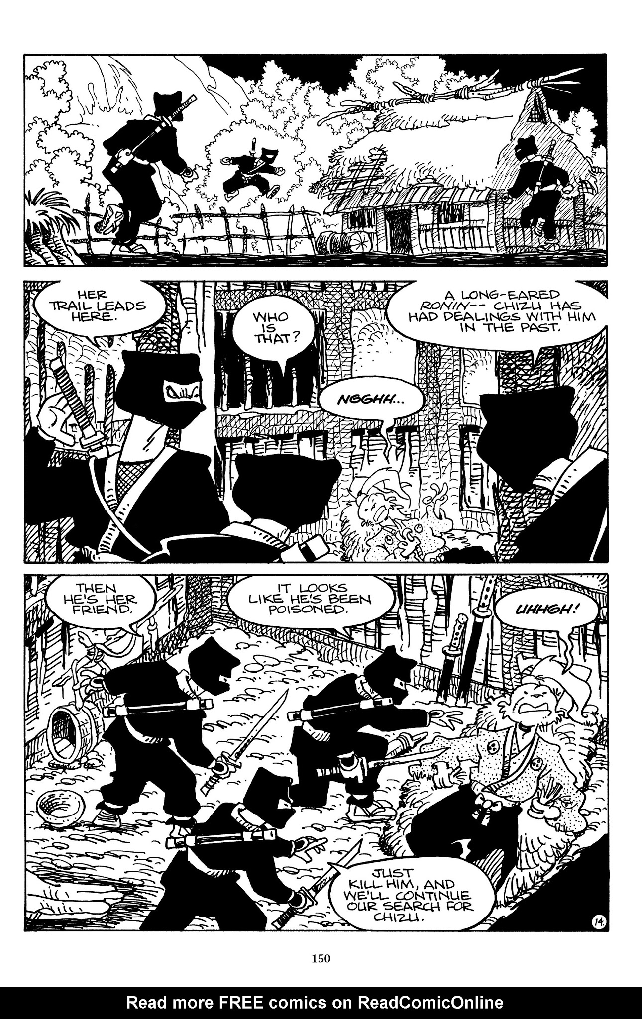 Read online The Usagi Yojimbo Saga comic -  Issue # TPB 6 - 149