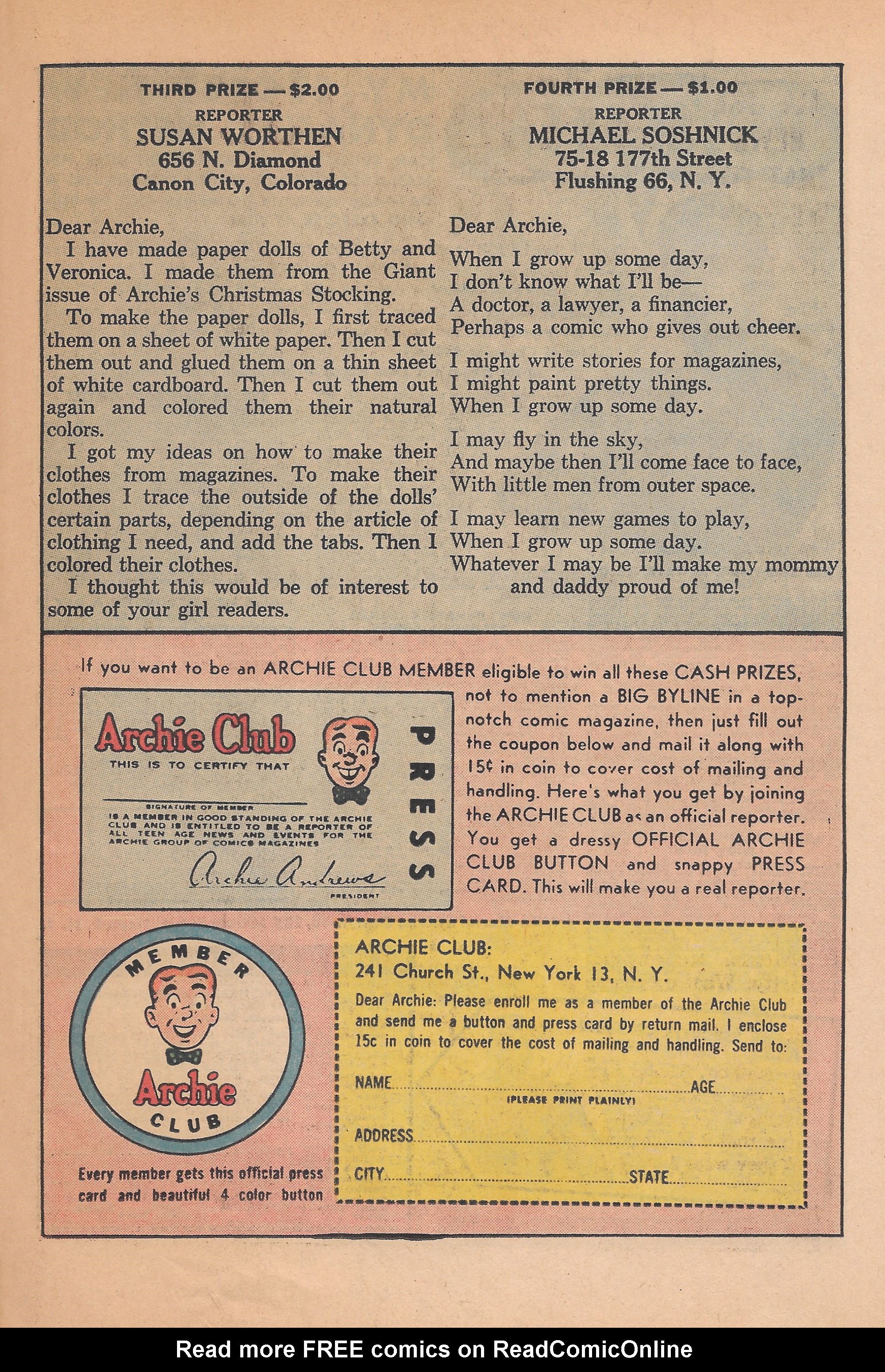 Read online Archie's Joke Book Magazine comic -  Issue #88 - 27