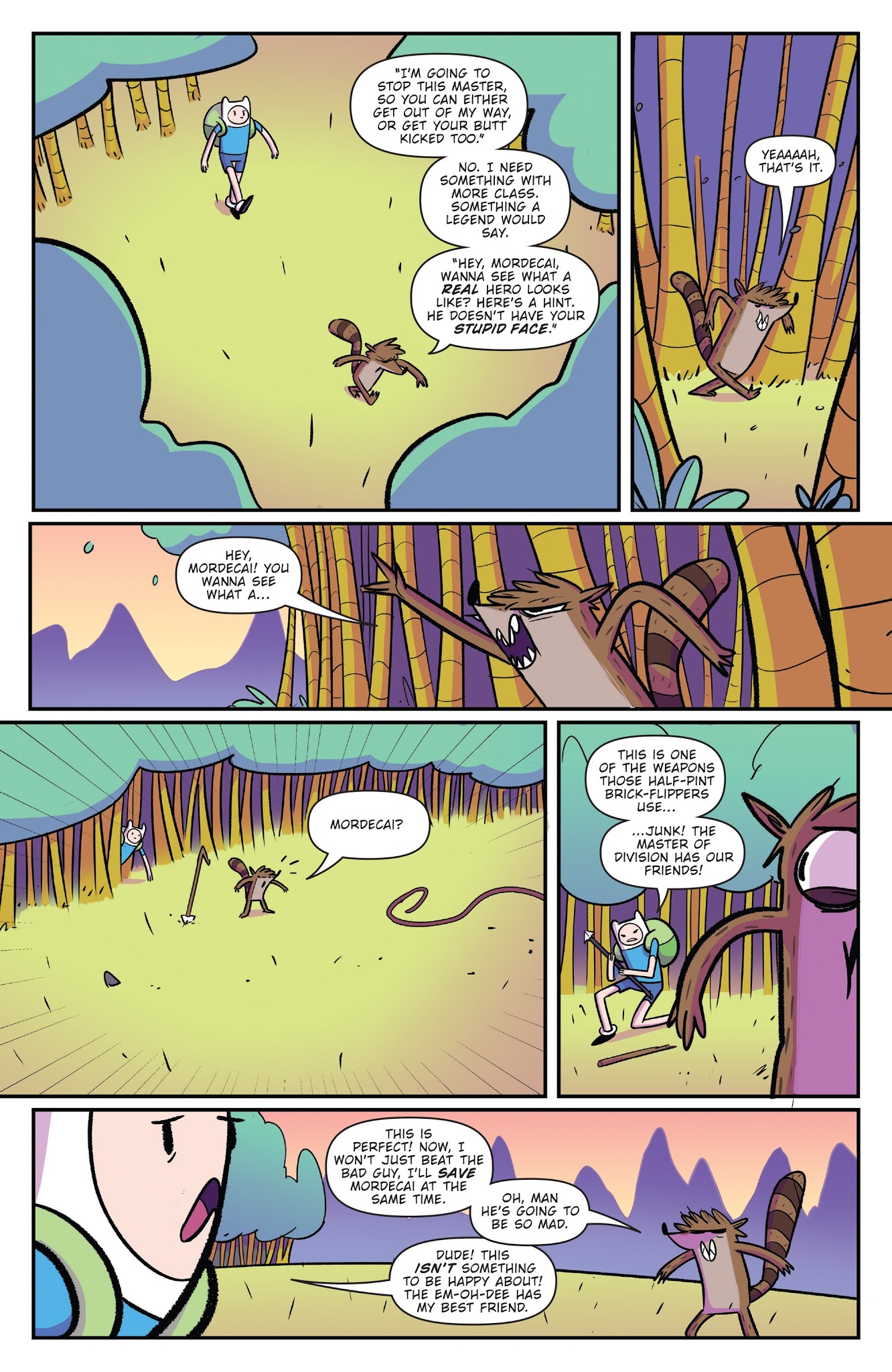 Read online Adventure Time/Regular Show comic -  Issue #5 - 21