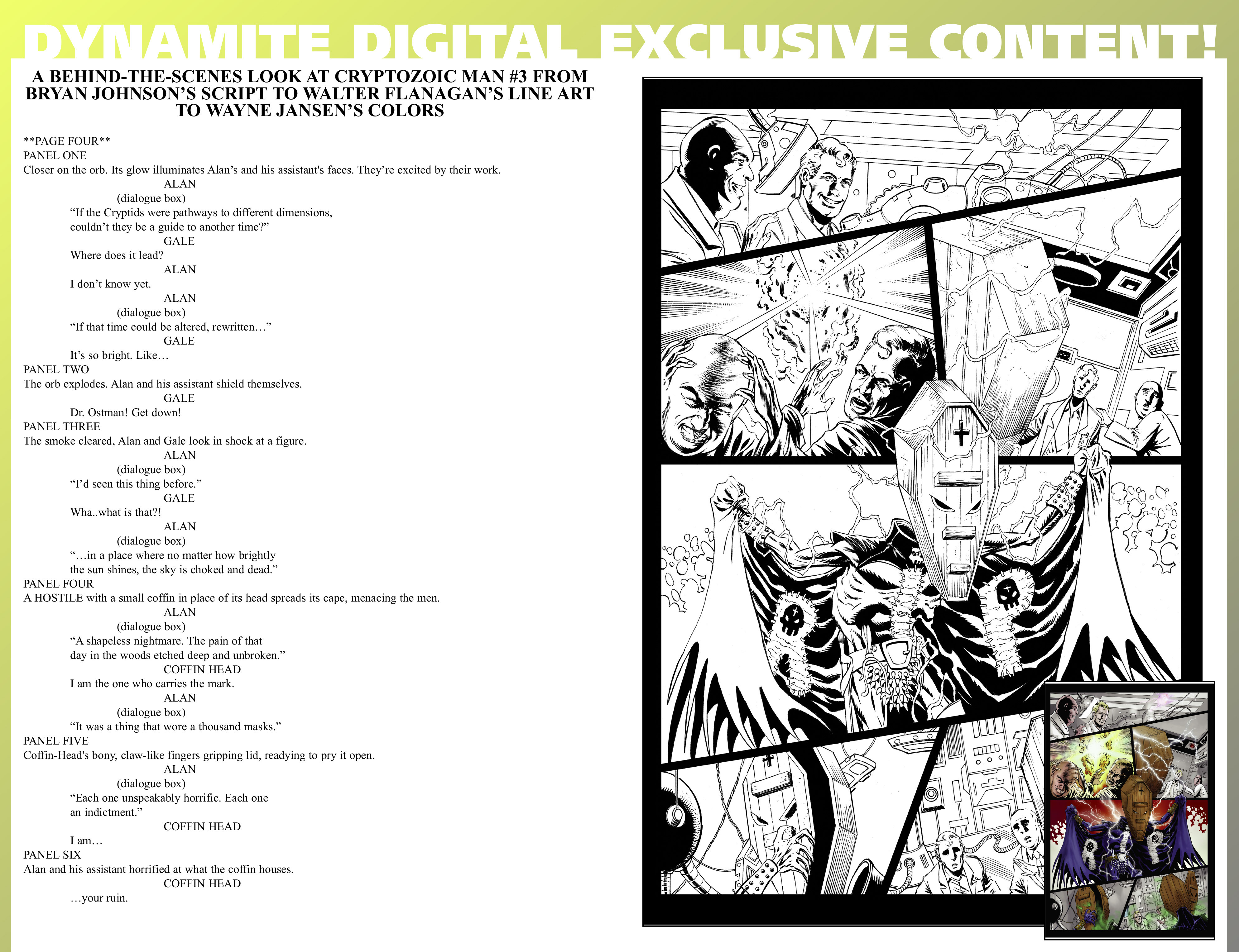 Read online Cryptozoic Man comic -  Issue #3 - 26