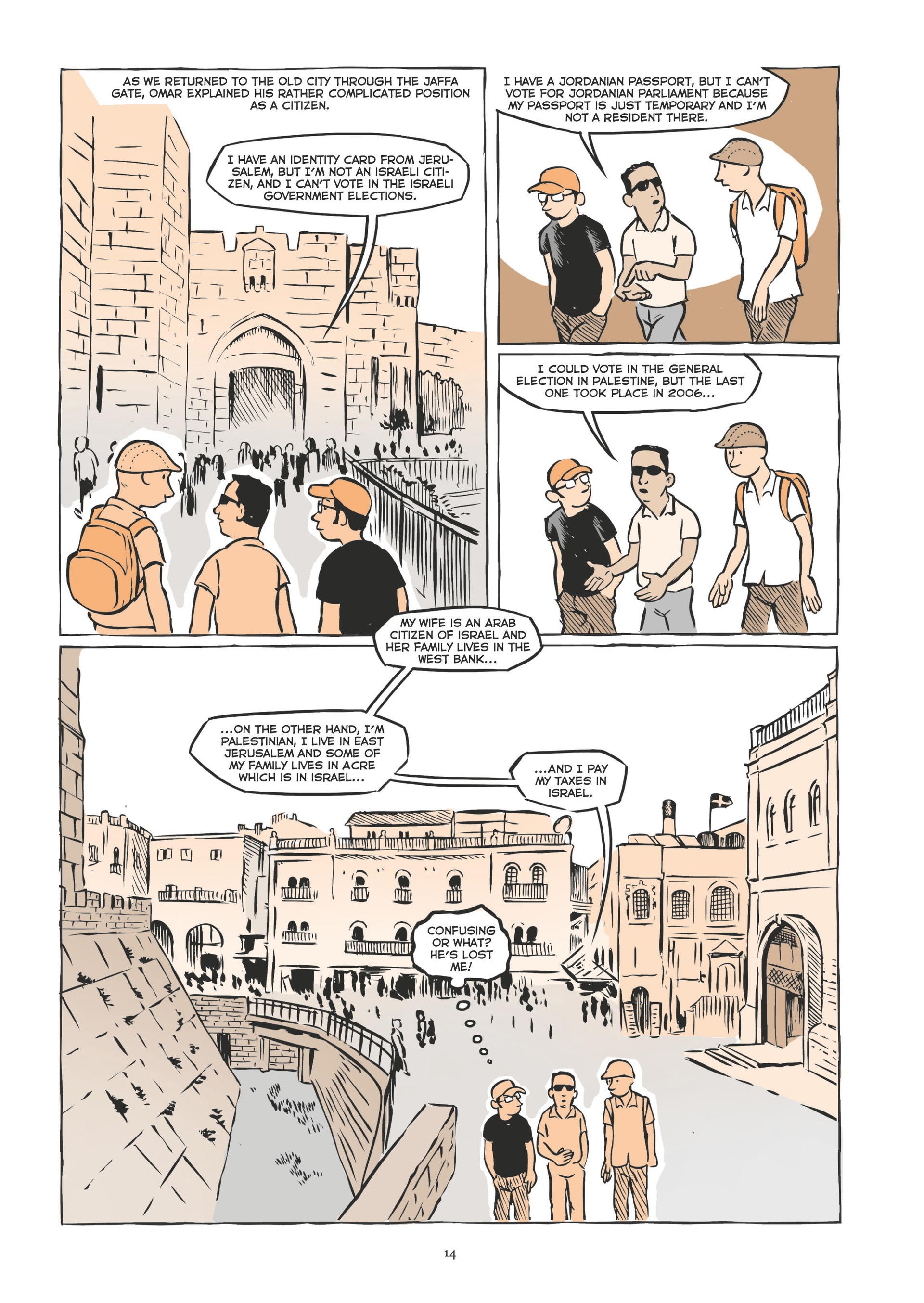 Read online Life Under Occupation comic -  Issue # TPB - 14