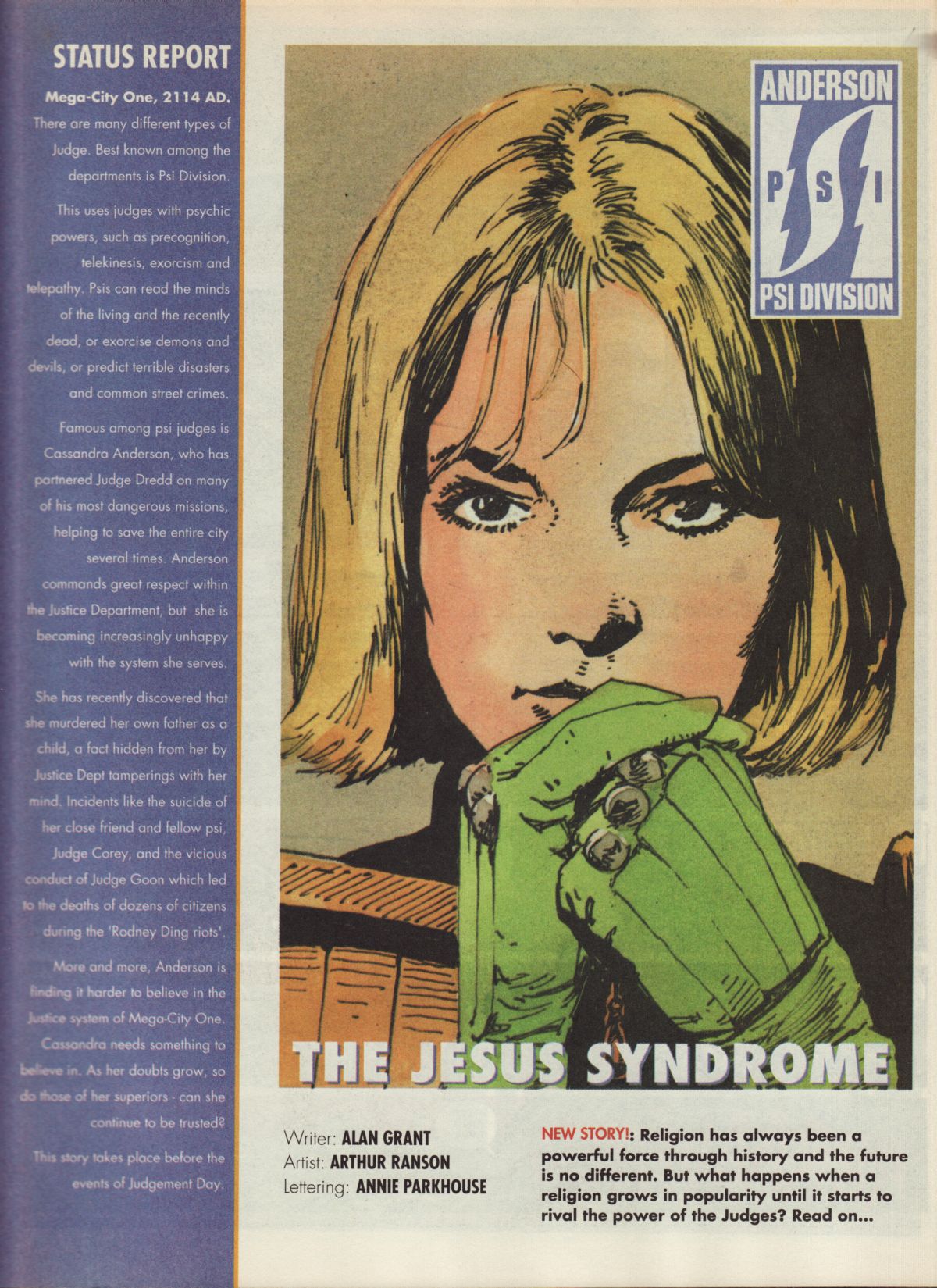 Read online Judge Dredd: The Megazine (vol. 2) comic -  Issue #22 - 20