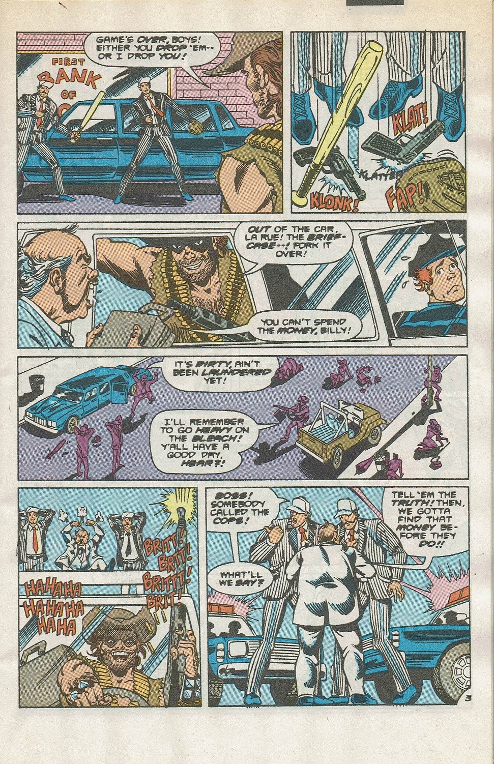 Read online The Adventures of Bayou Billy comic -  Issue #5 - 5