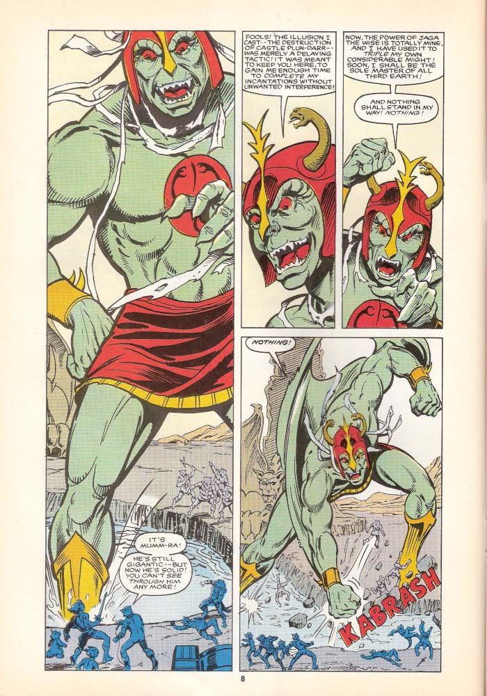Read online ThunderCats (1987) comic -  Issue #7 - 8