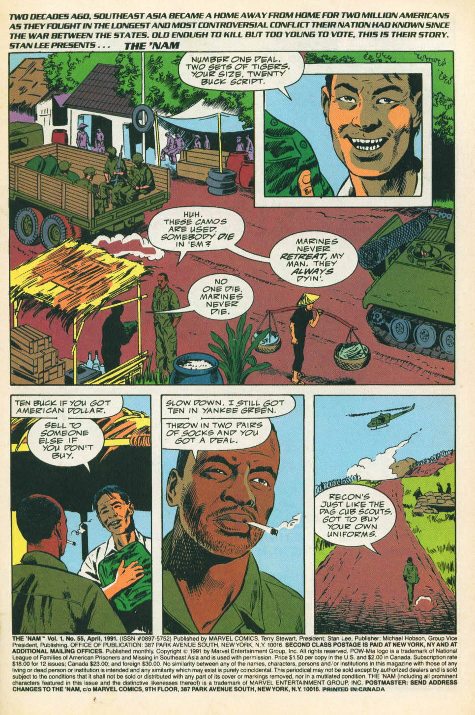Read online The 'Nam comic -  Issue #55 - 2