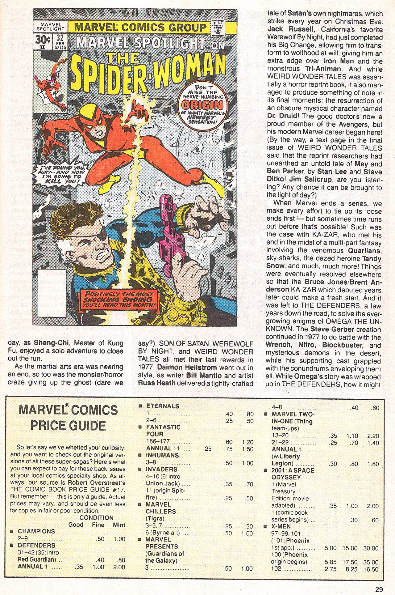 Read online Marvel Age comic -  Issue #66 - 30