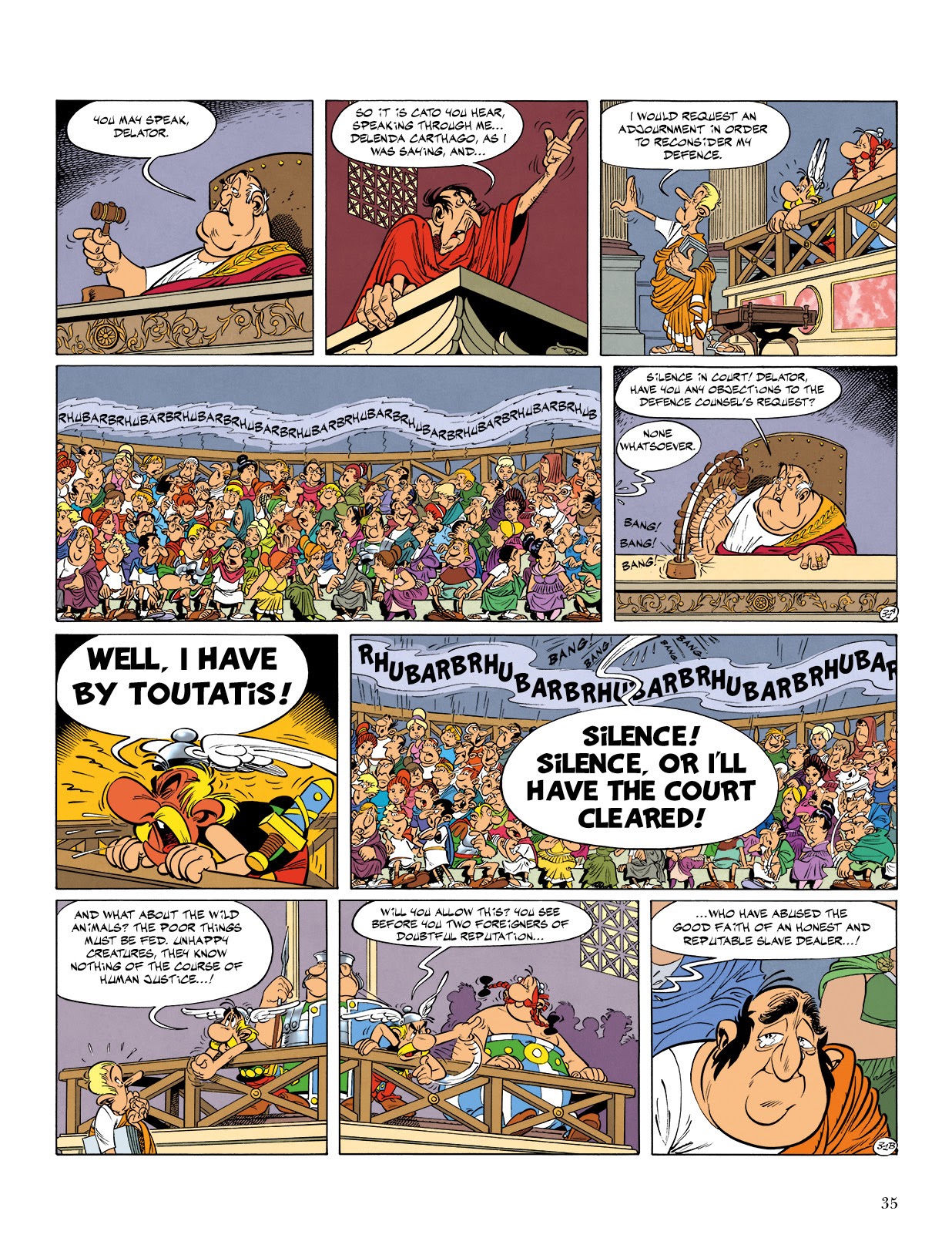 Read online Asterix comic -  Issue #18 - 36