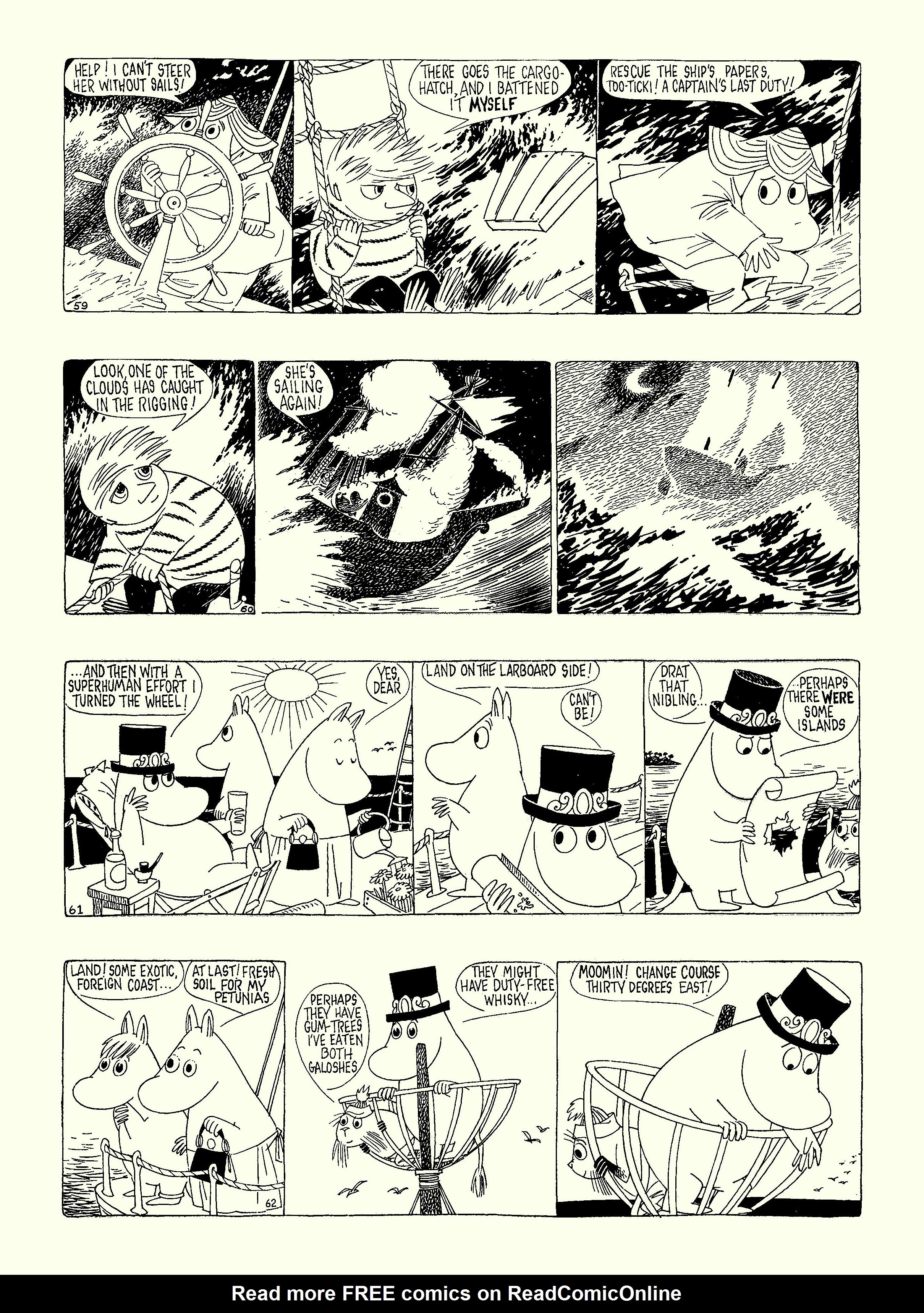 Read online Moomin: The Complete Tove Jansson Comic Strip comic -  Issue # TPB 5 - 46