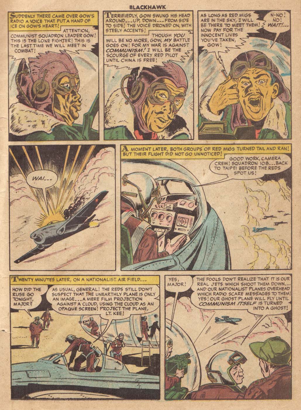 Read online Blackhawk (1957) comic -  Issue #100 - 17