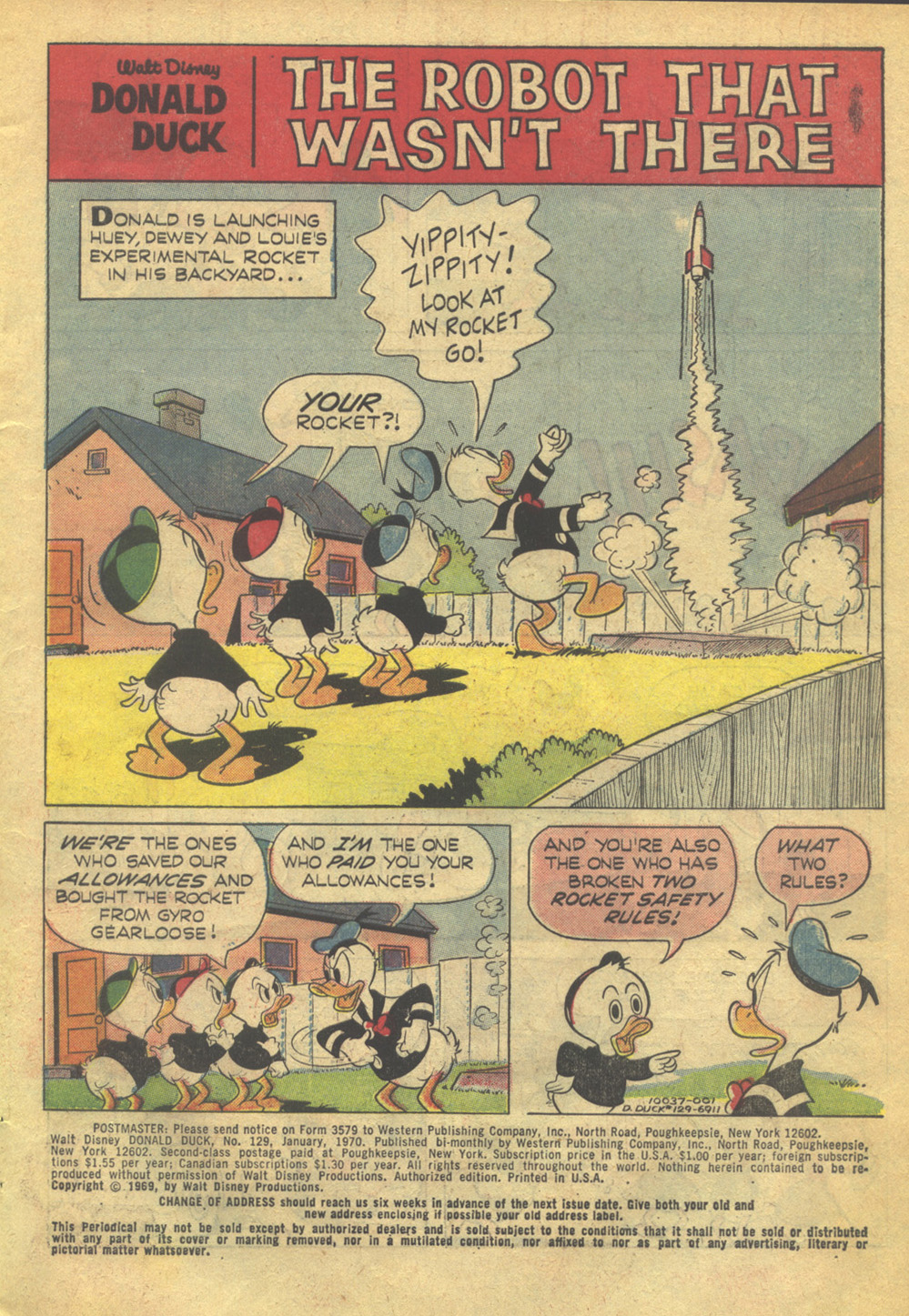 Read online Walt Disney's Donald Duck (1952) comic -  Issue #129 - 3