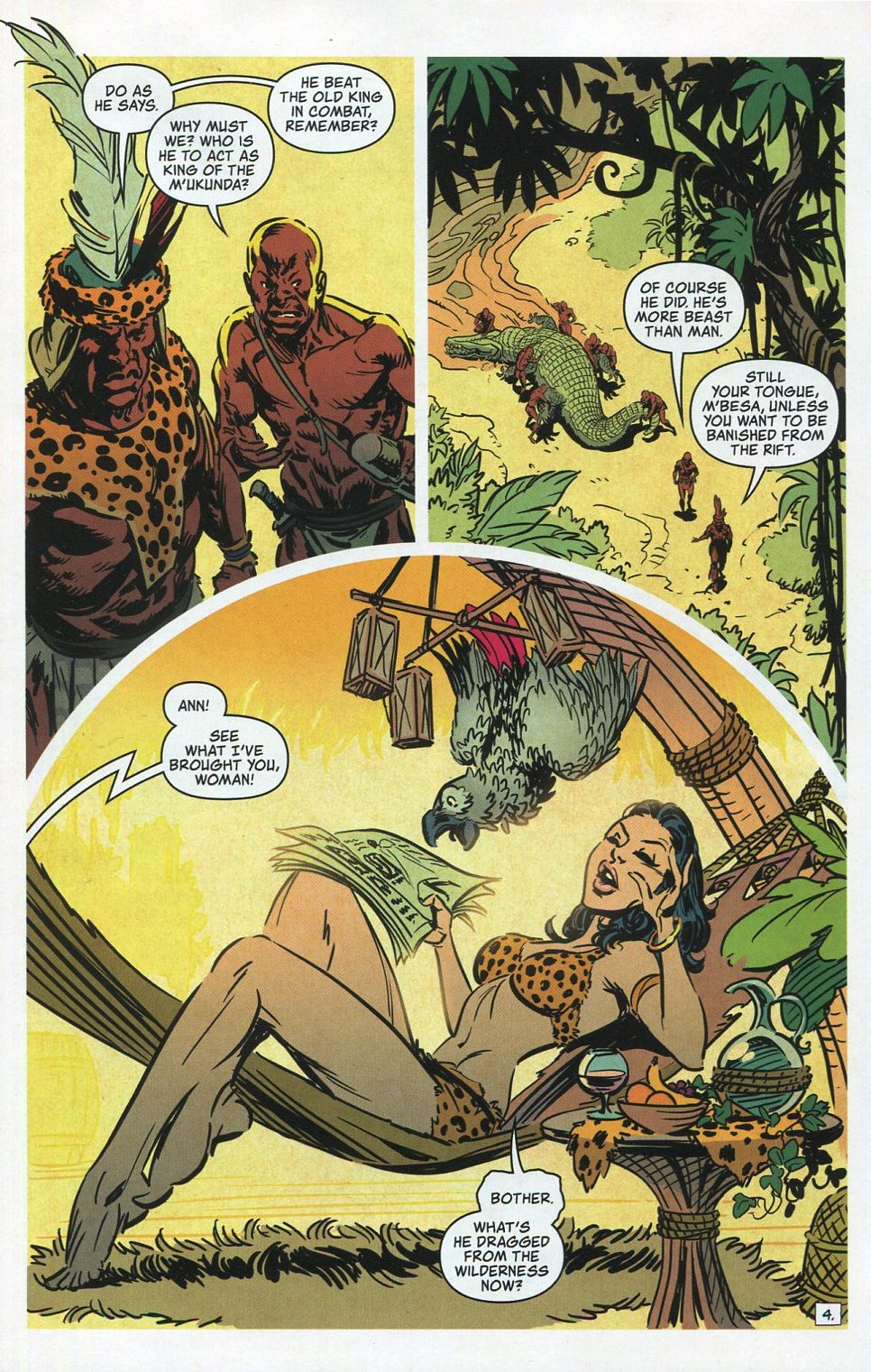Read online Jungle Comics (2019) comic -  Issue #1 - 6
