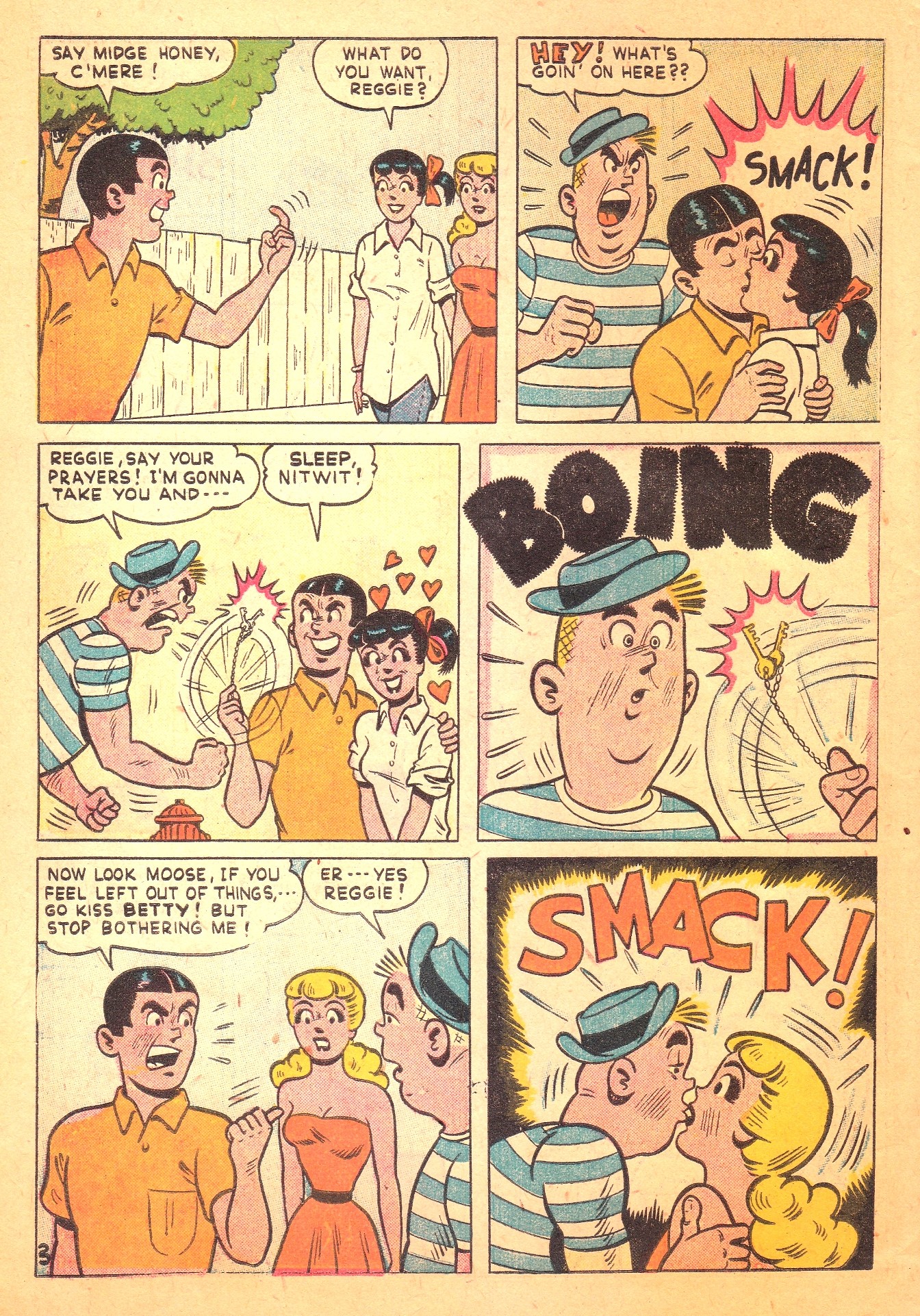 Read online Archie's Rival Reggie comic -  Issue #10 - 32