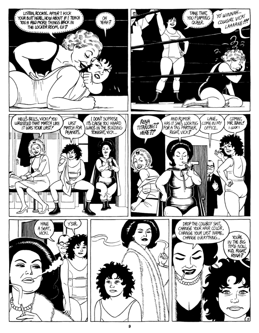 Read online Love and Rockets (1982) comic -  Issue #41 - 11