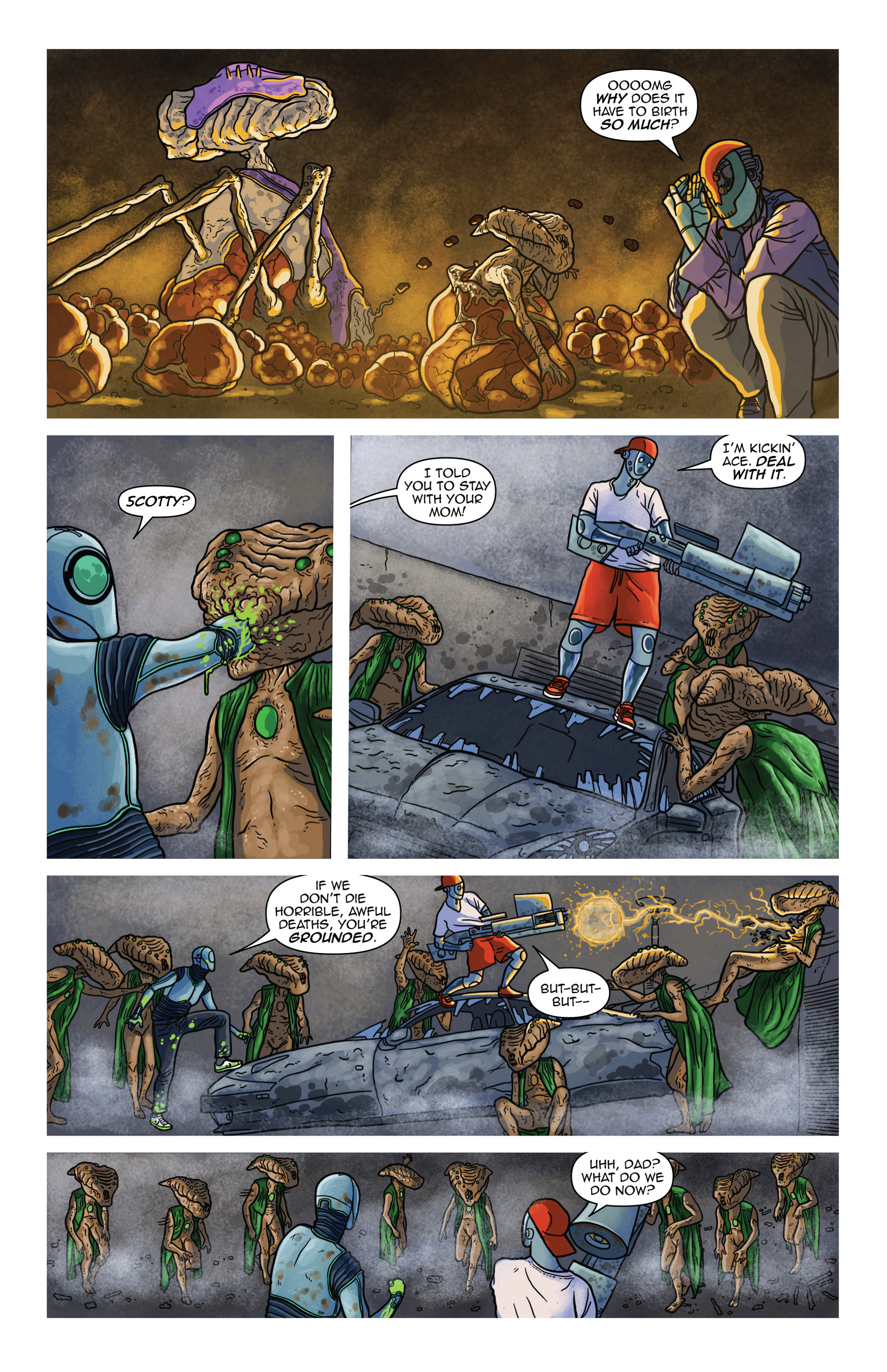 Read online D4VE comic -  Issue #5 - 5