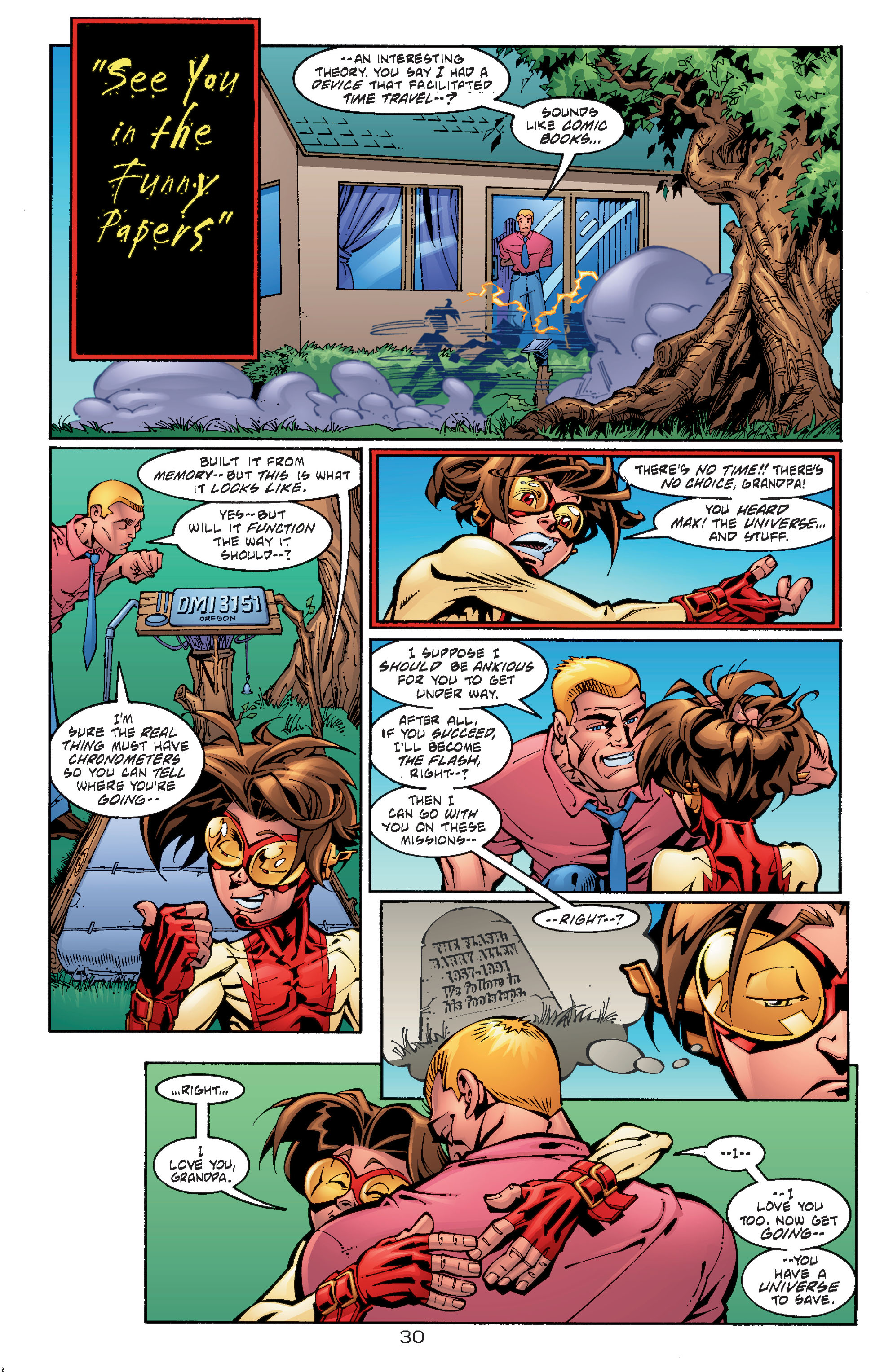 Read online Impulse: Bart Saves the Universe comic -  Issue # Full - 30
