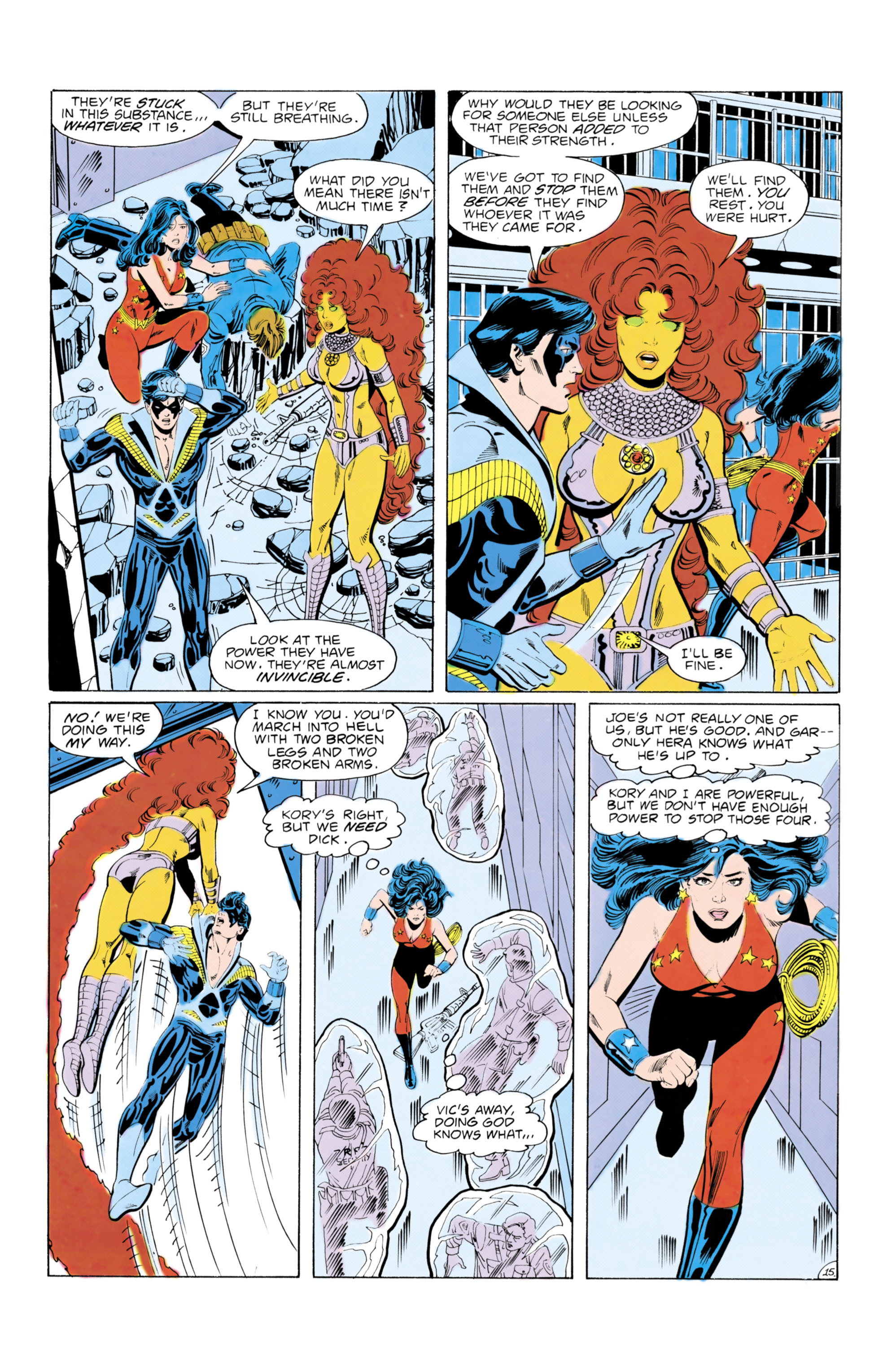 Read online Tales of the Teen Titans comic -  Issue #56 - 16
