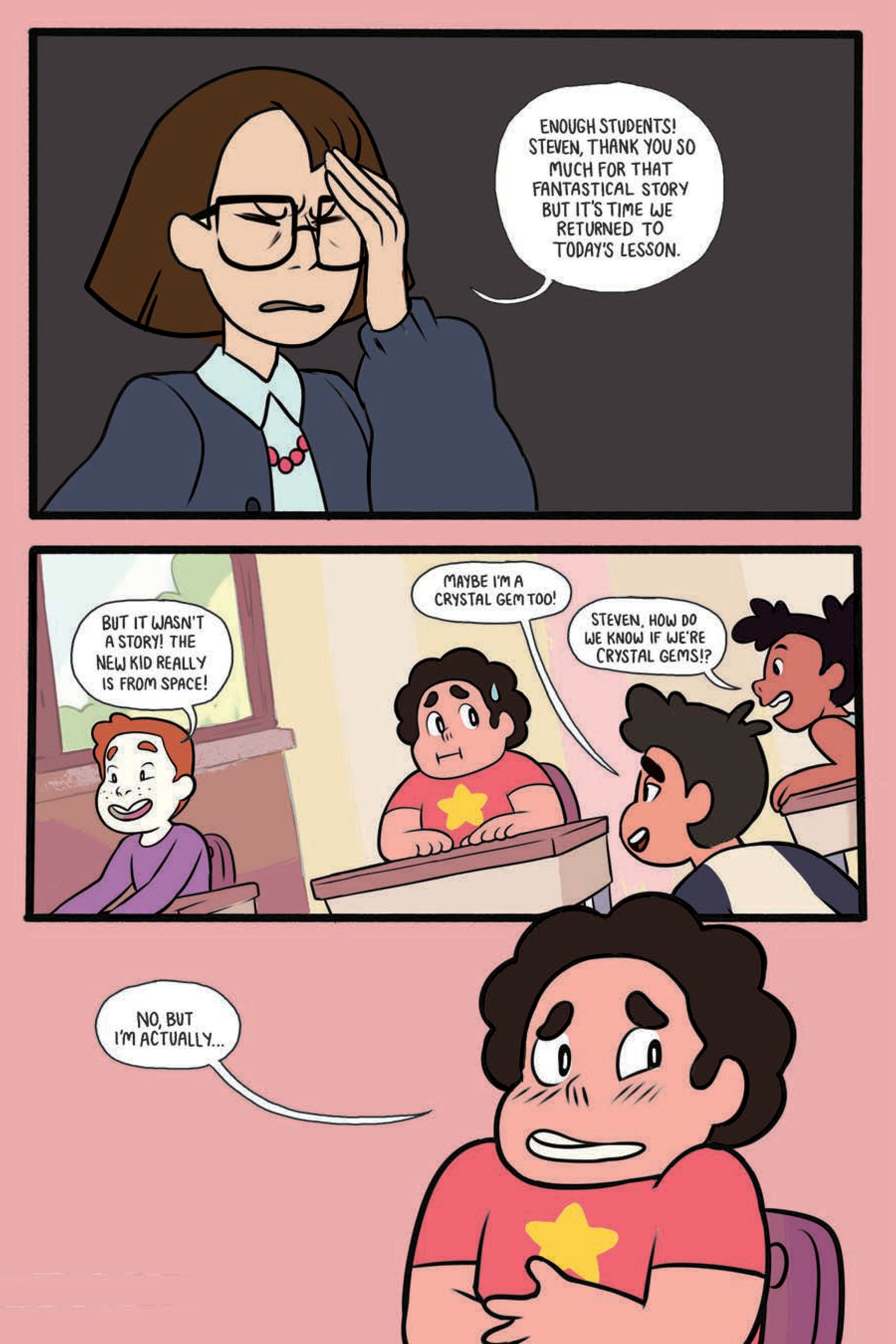 Read online Steven Universe: Too Cool For School comic -  Issue # TPB - 21