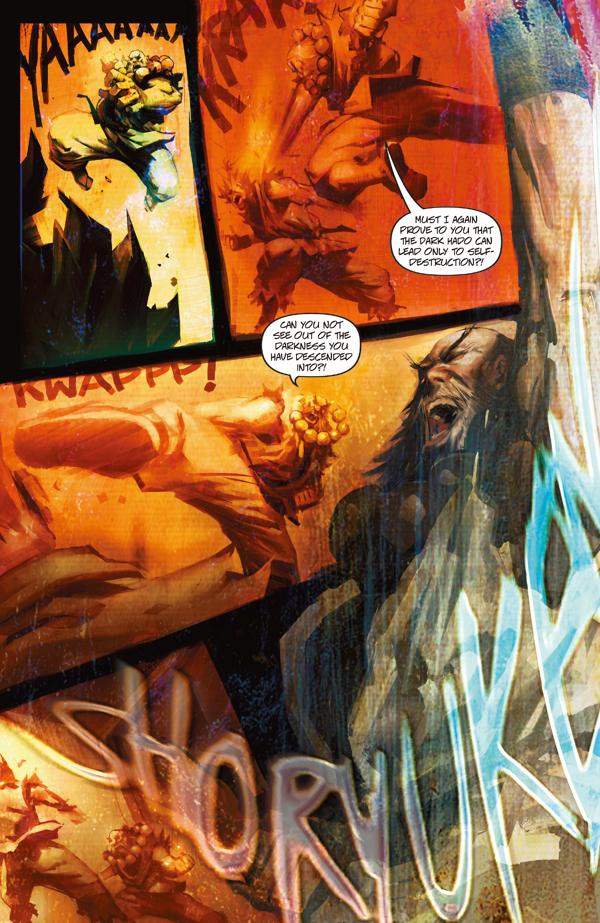 Read online Street Fighter II comic -  Issue #1 - 6