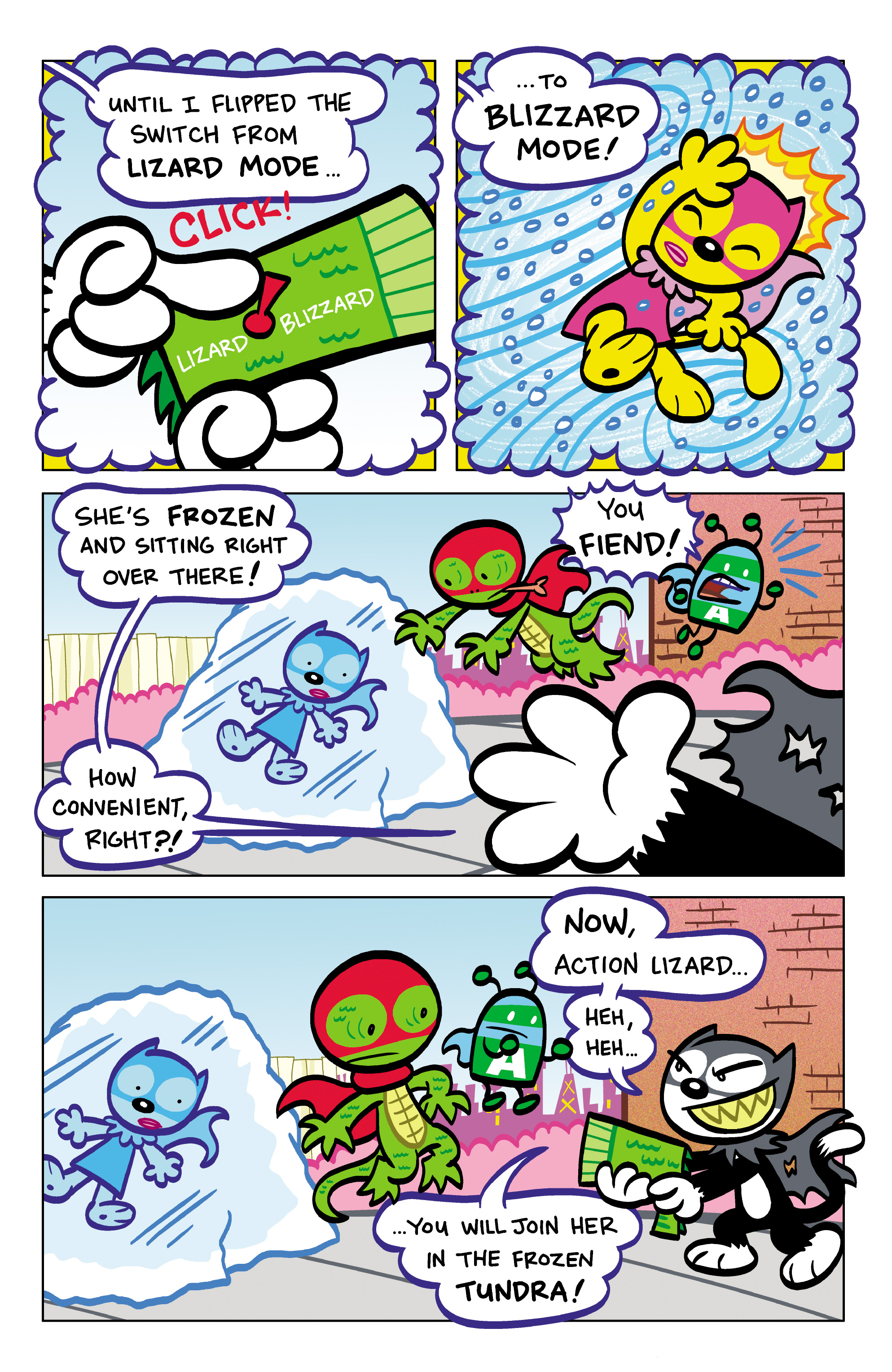 Read online Aw Yeah Comics: Action Cat & Adventure Bug comic -  Issue #1 - 21