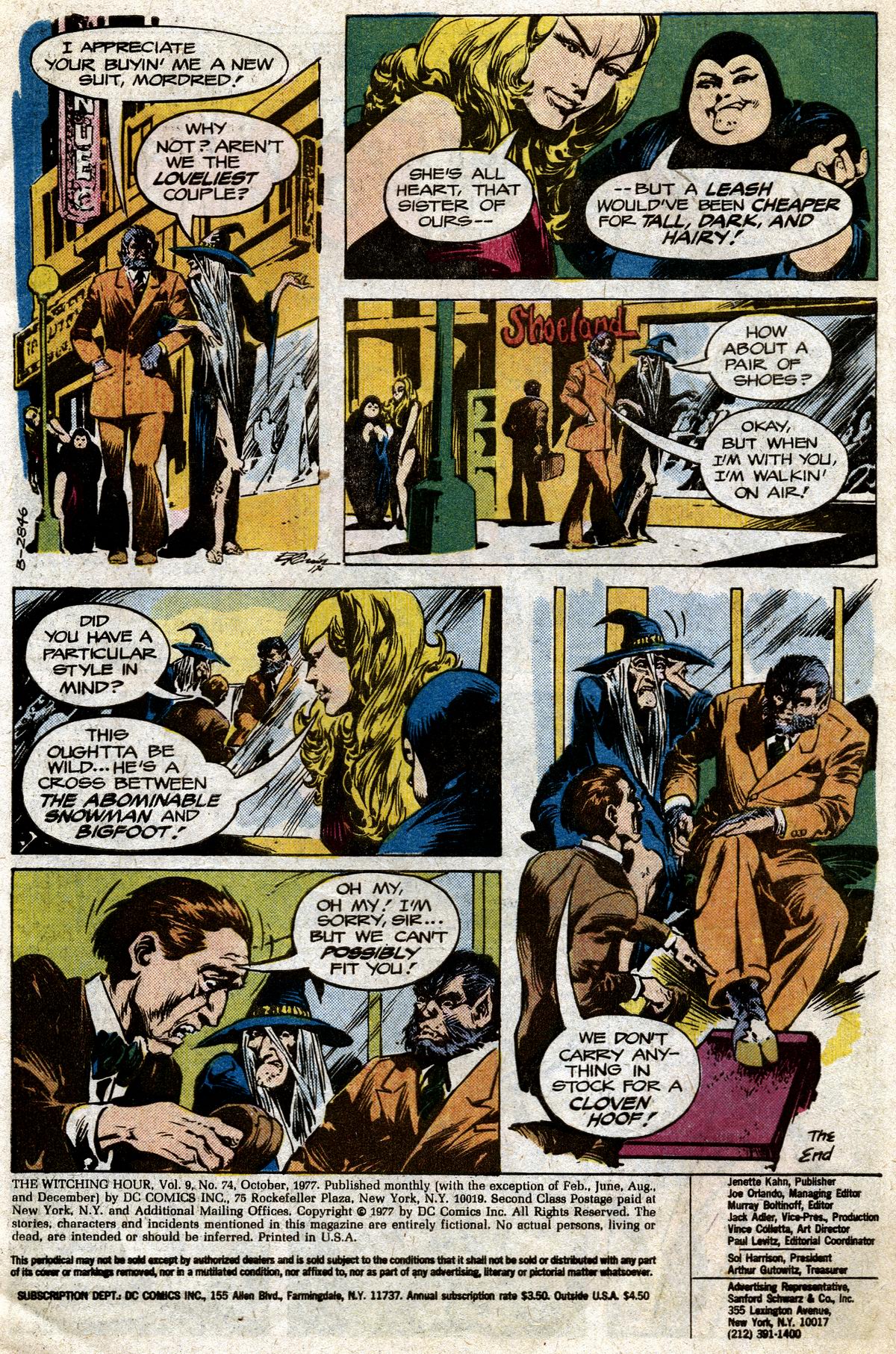 Read online The Witching Hour (1969) comic -  Issue #74 - 3