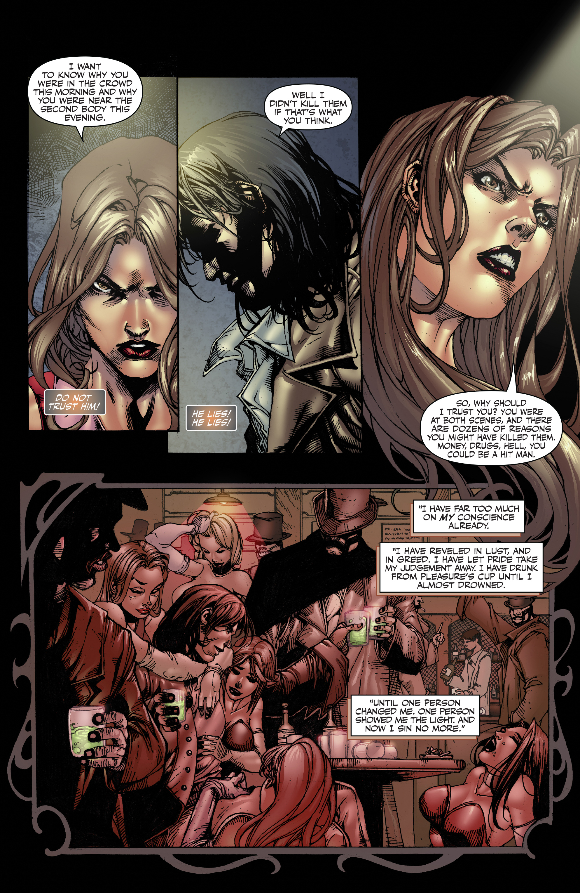 Read online Witchblade: Shades of Gray comic -  Issue #1 - 21