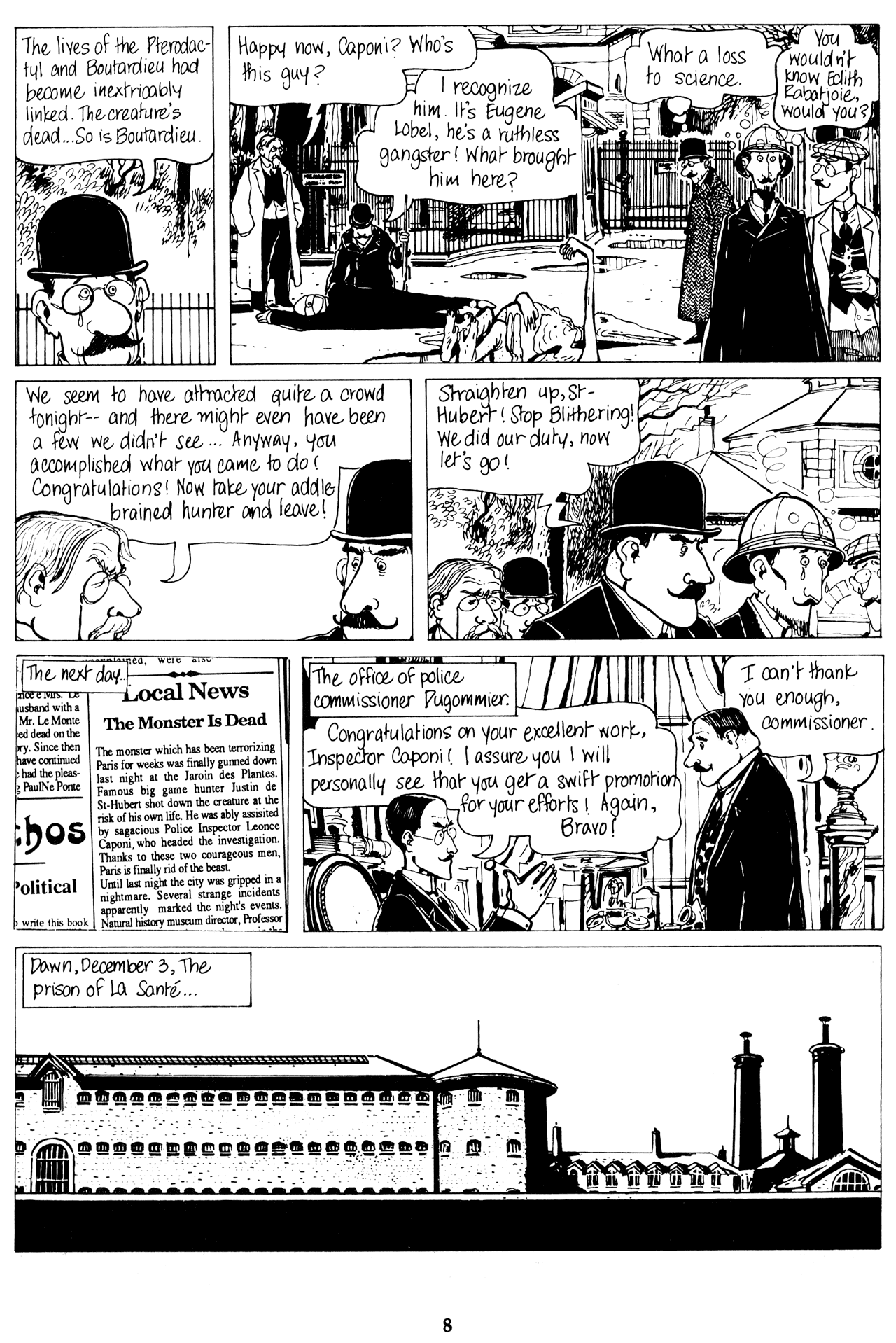 Read online The Extraordinary Adventures of Adele Blanc-Sec comic -  Issue #1 - 38