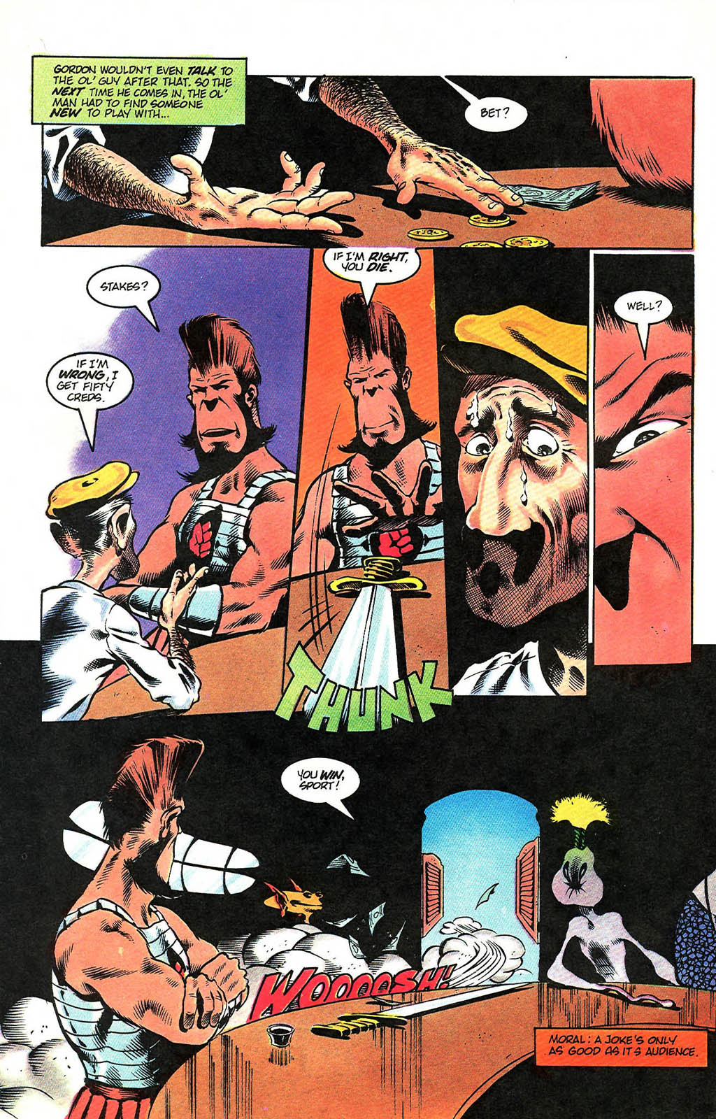 Read online Grimjack comic -  Issue #43 - 32