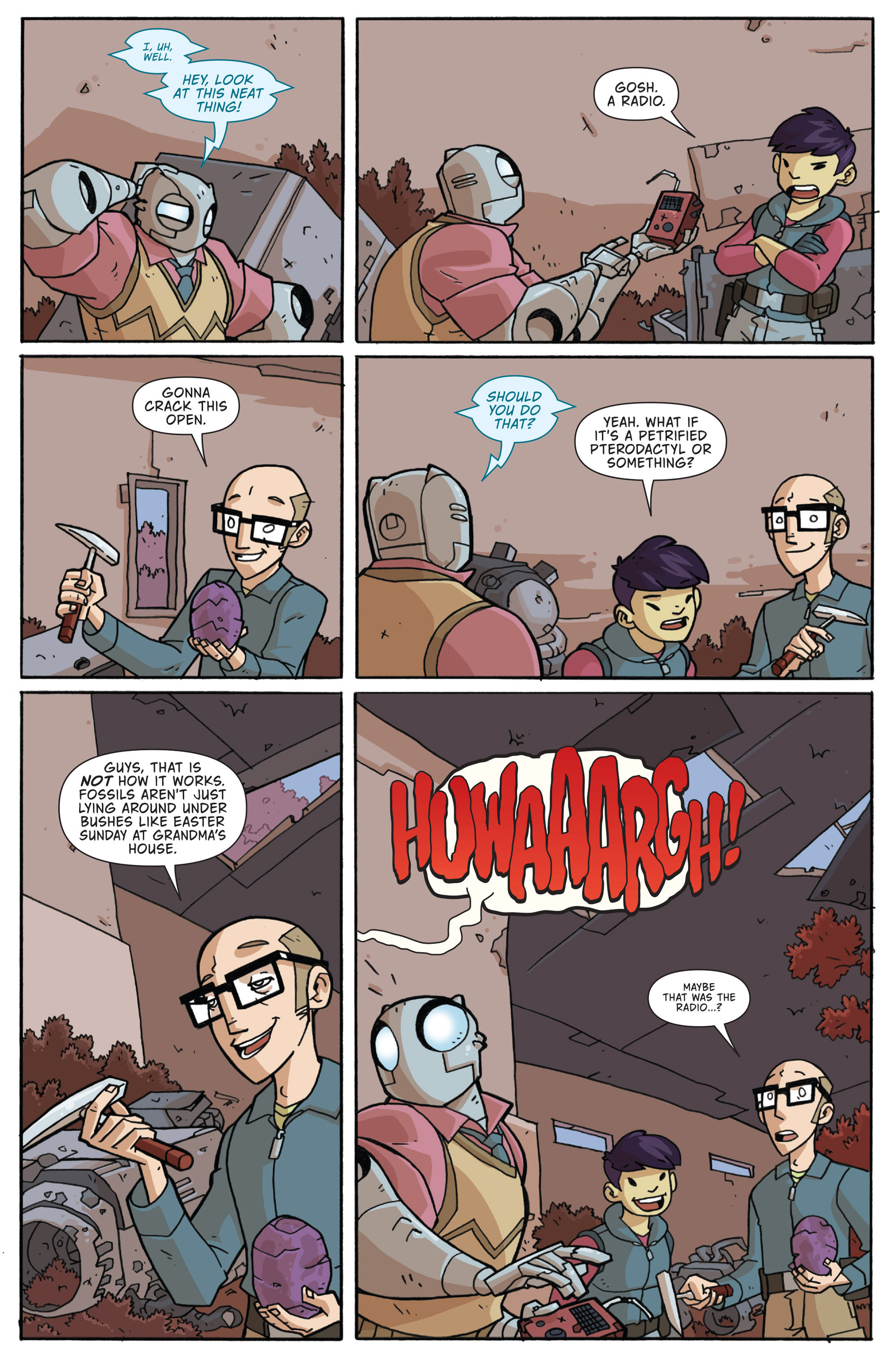 Read online Free Comic Book Day 2014 comic -  Issue # Atomic Robo and Friends - 6