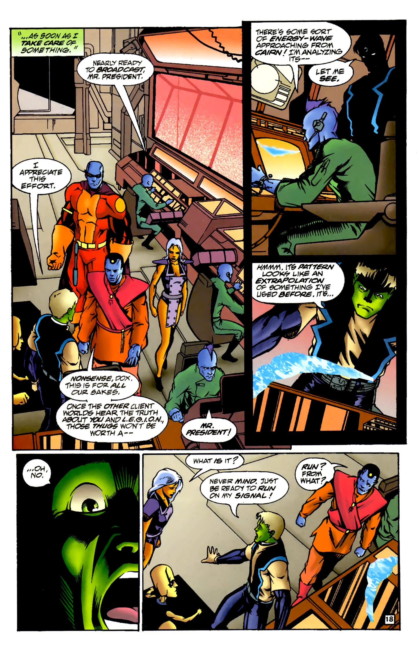 Read online R.E.B.E.L.S. '94 comic -  Issue #14 - 19