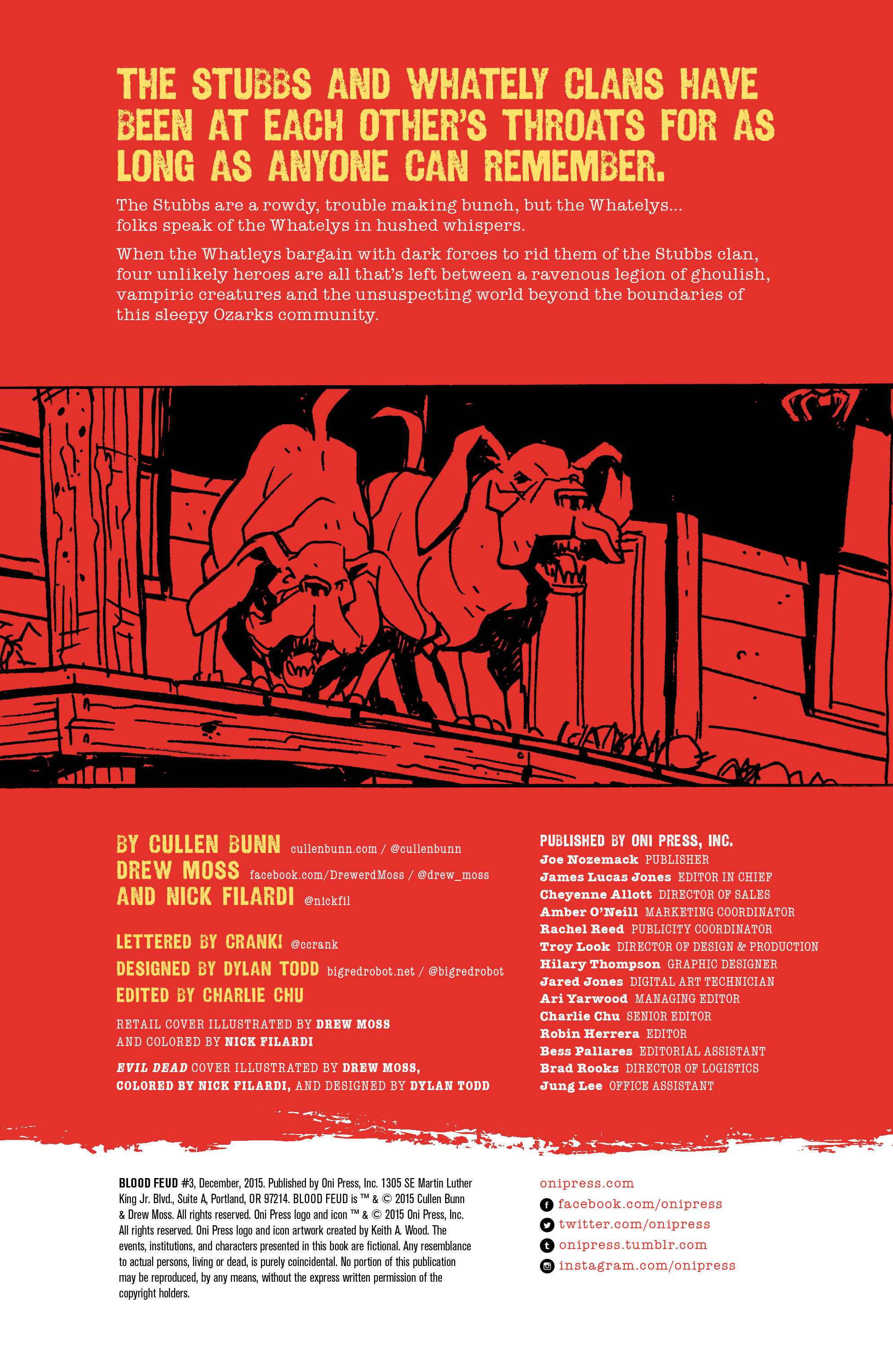 Read online Blood Feud comic -  Issue #3 - 2